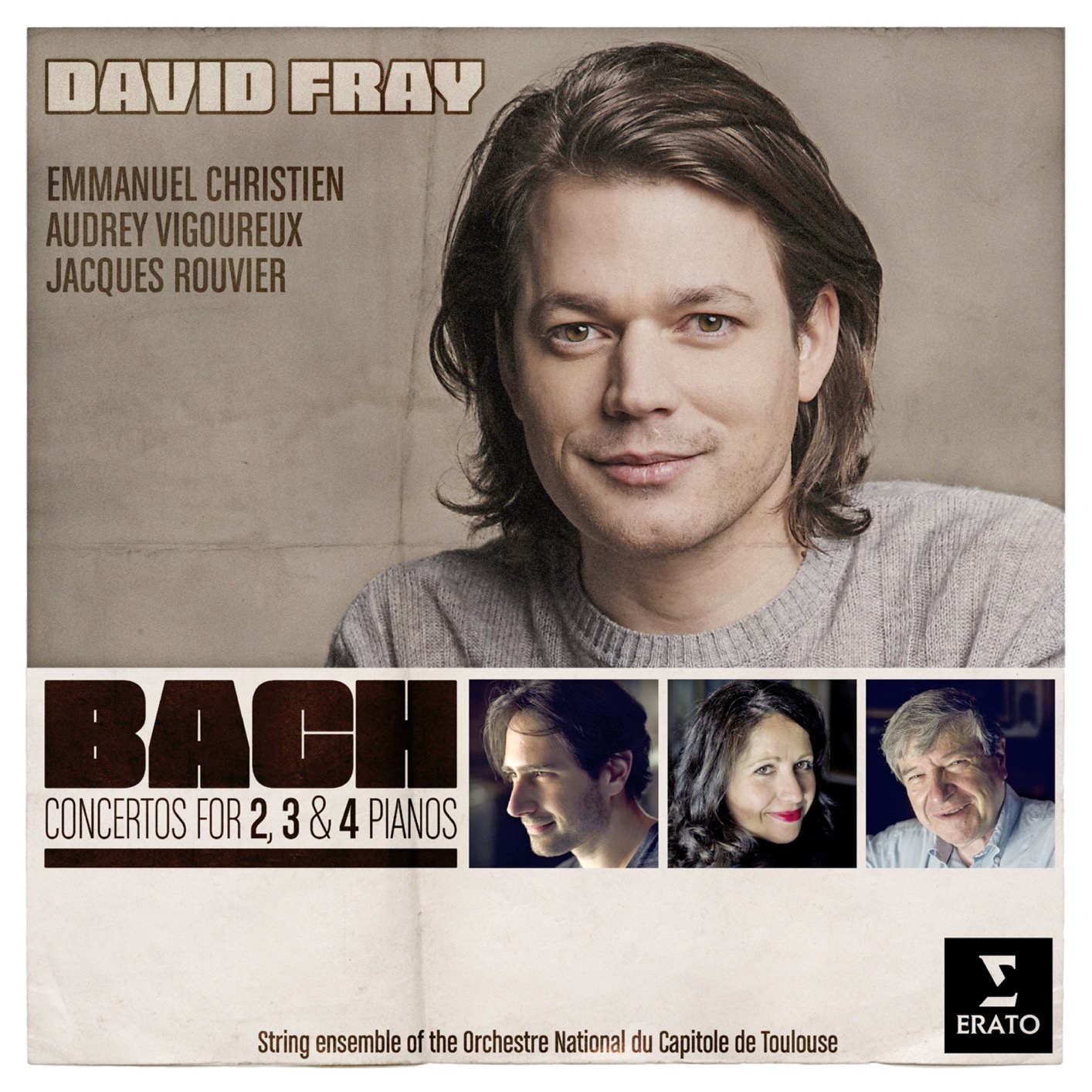 David Fray - Bach: Concertos for 2, 3 and 4 Pianos (2018) [FLAC 24bit/96kHz]