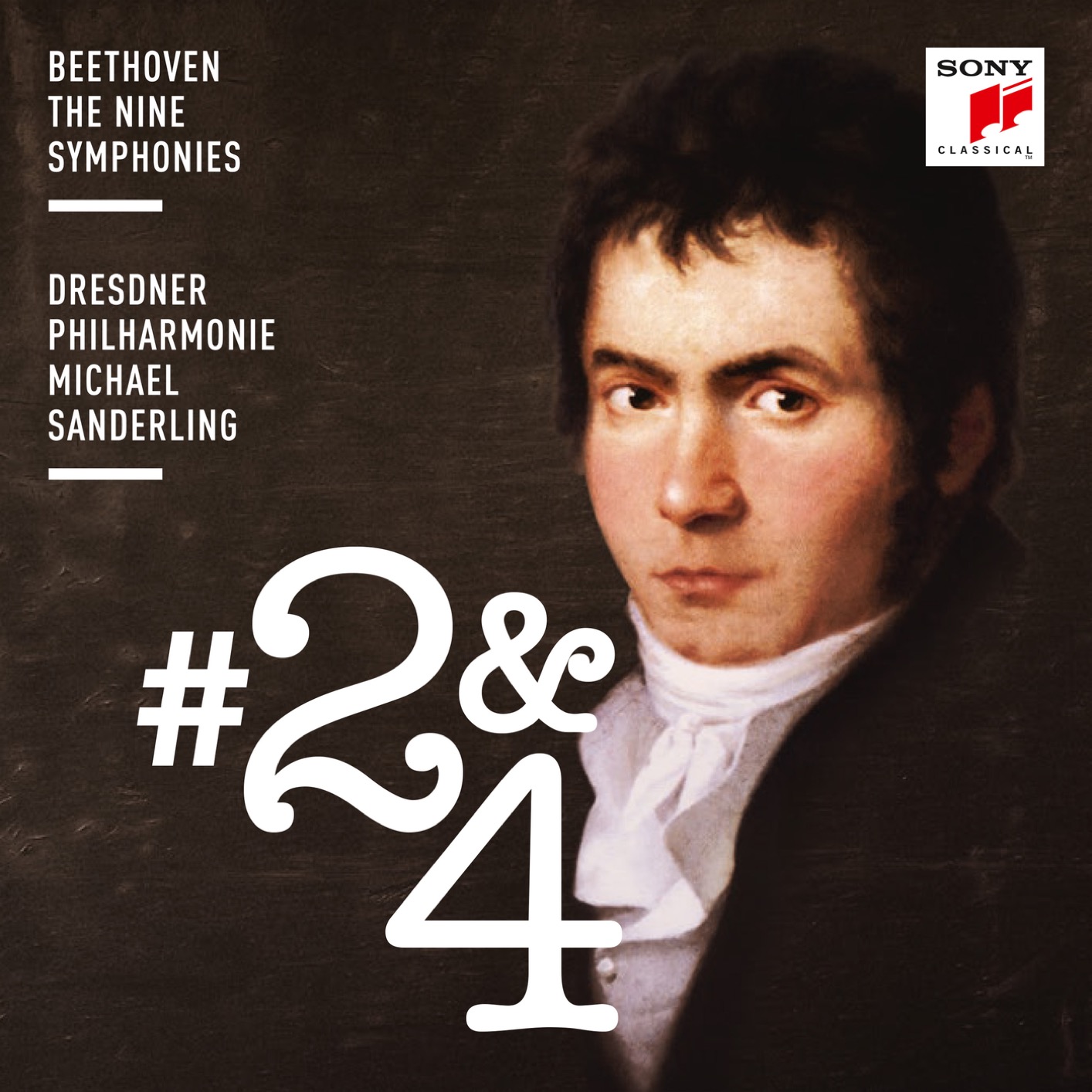 Dresdner Philharmonie & Michael Sanderling - Beethoven: Symphonies Nos. 2 & 4 (2018) [FLAC 24bit/96kHz]