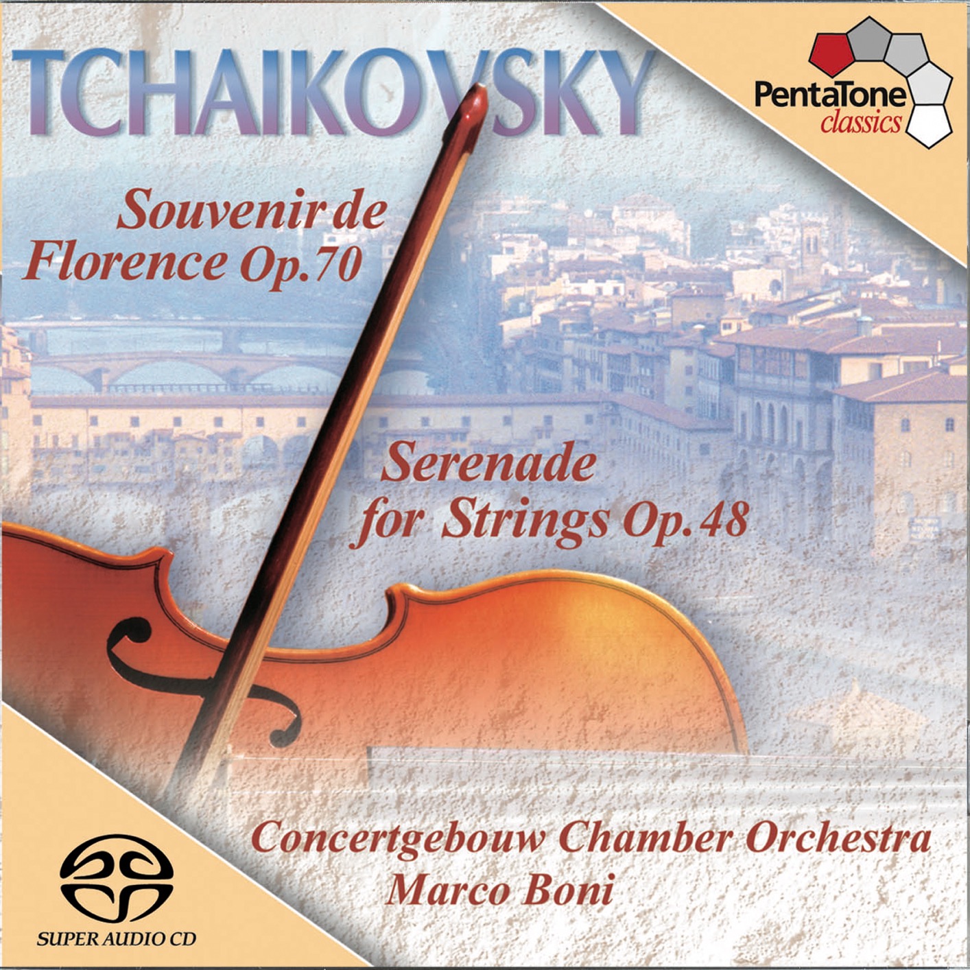 Marco Boni & Concertgebouw Chamber Orchestra – Tchaikovsky: Serenade for Strings / Souvenir De Florence (2002/2018) [FLAC 24bit/96kHz]