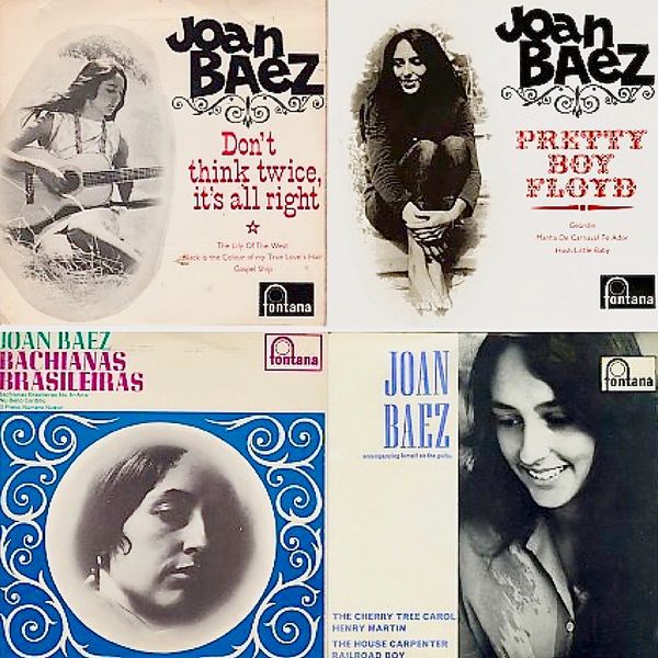 Joan Baez – Her Classic 1960s British EPs (Remastered) (2019) [FLAC 24bit/44,1kHz]