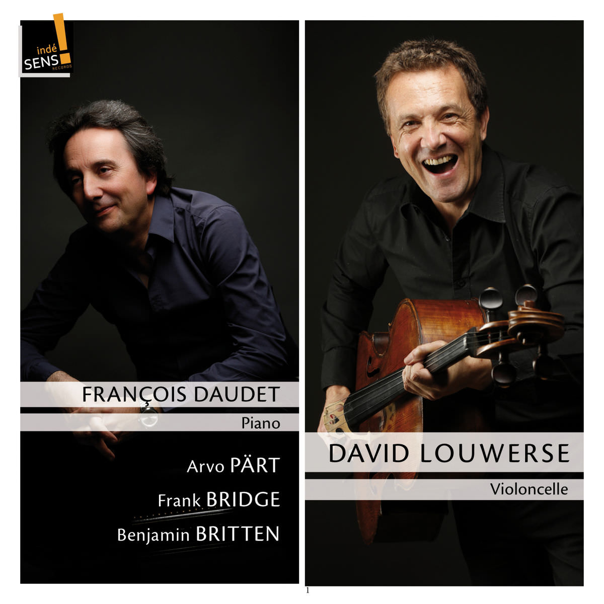David Louwerse & Francois Daudet – Britten, Bridge, Part : Cellos Sonatas (2018) [FLAC 24bit/48kHz]