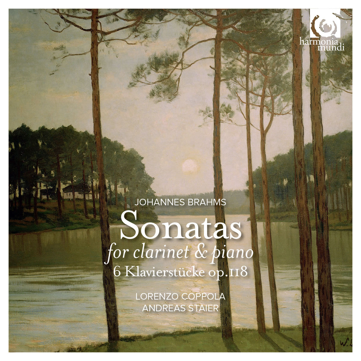 Lorenzo Coppola & Andreas Staier – Brahms: Sonatas for Clarinet and Piano, Op. 120 (2015) [FLAC 24bit/96kHz]