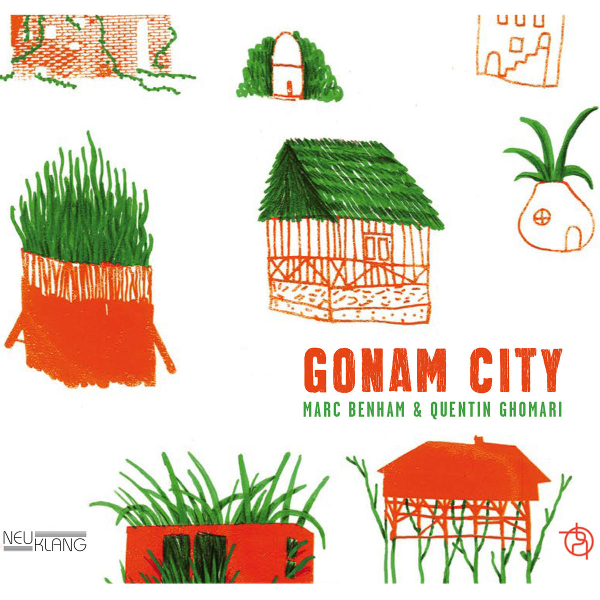 Gonam City feat. Quentin Ghomari & Marc Benham - Gonam City (2018) [FLAC 24bit/88,2kHz]