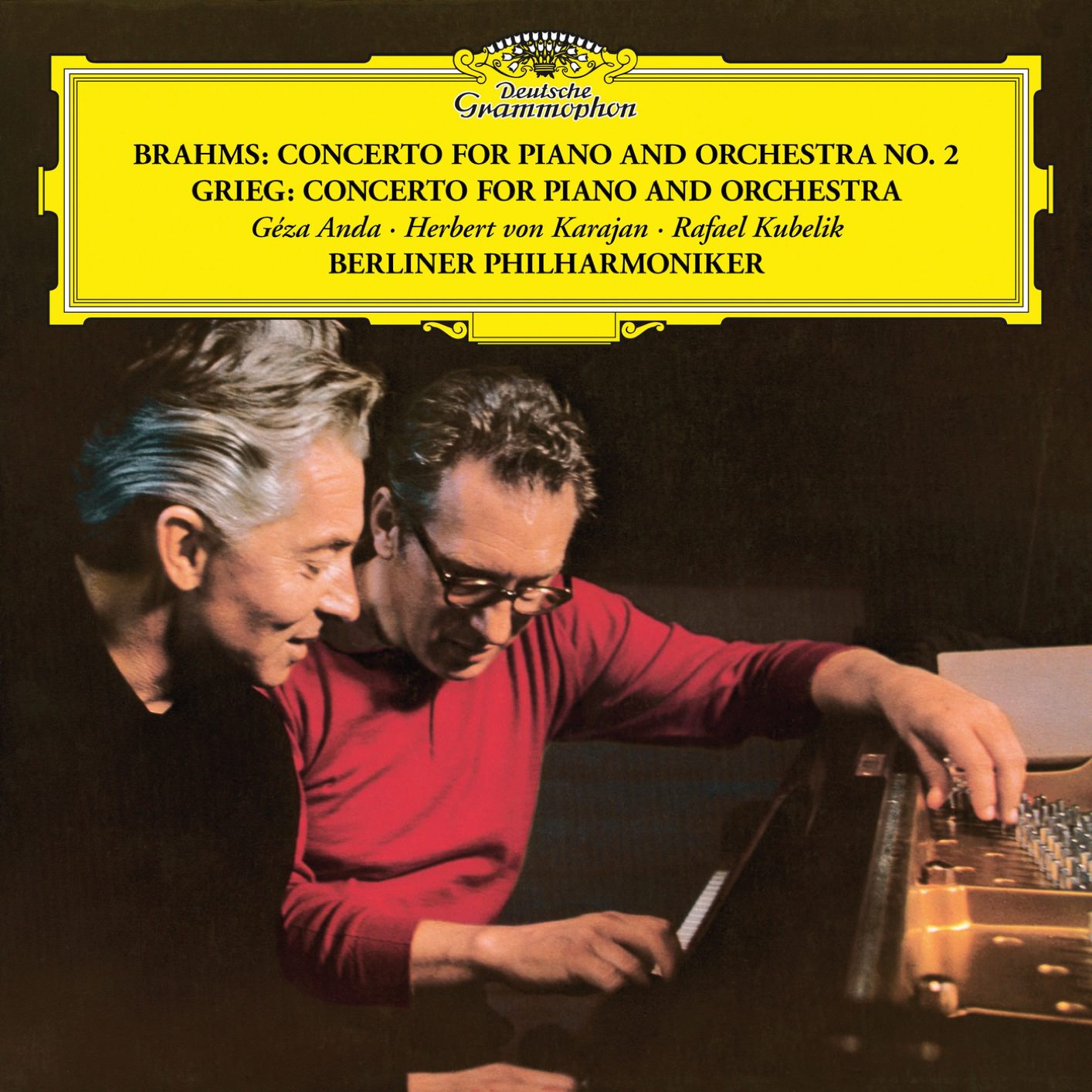Geza Anda – Brahms: Piano Concerto No. 2 in B Flat, Op. 83 / Grieg: Piano Concerto in A Minor, Op. 16 (1968/2018) [FLAC 24bit/96kHz]