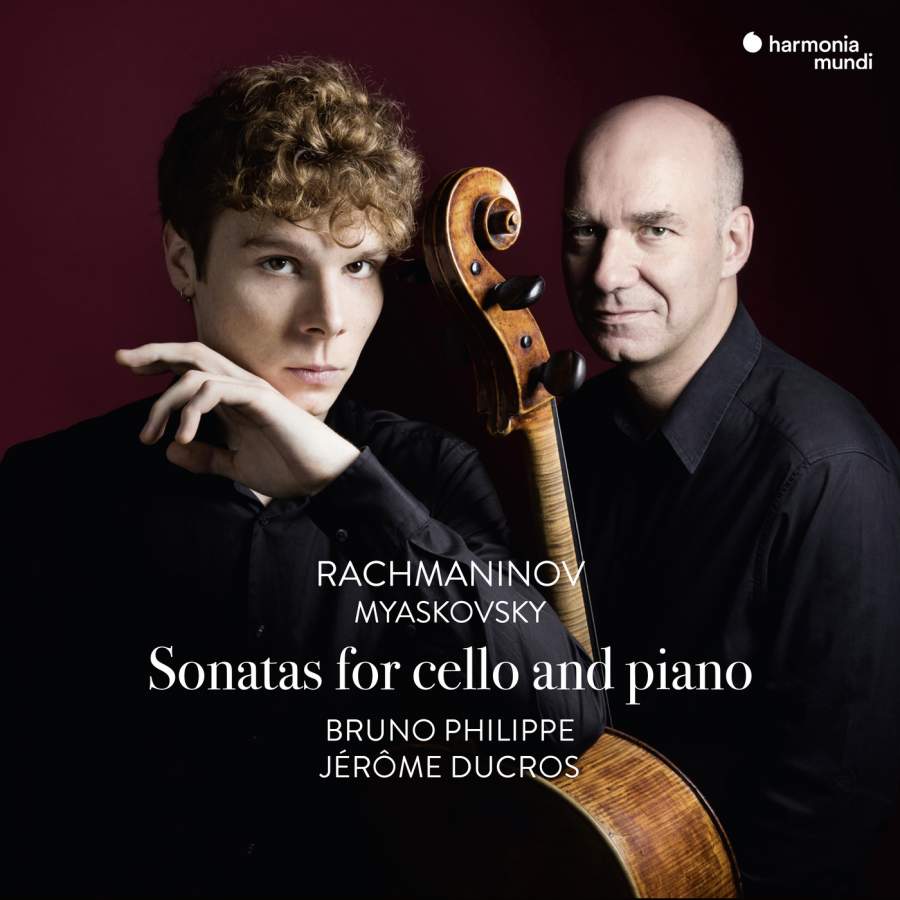 Bruno Philippe & Jerome Ducros - Rachmaninov & Myaskovsky: Sonatas for Cello and Piano (2019) [FLAC 24bit/96kHz]