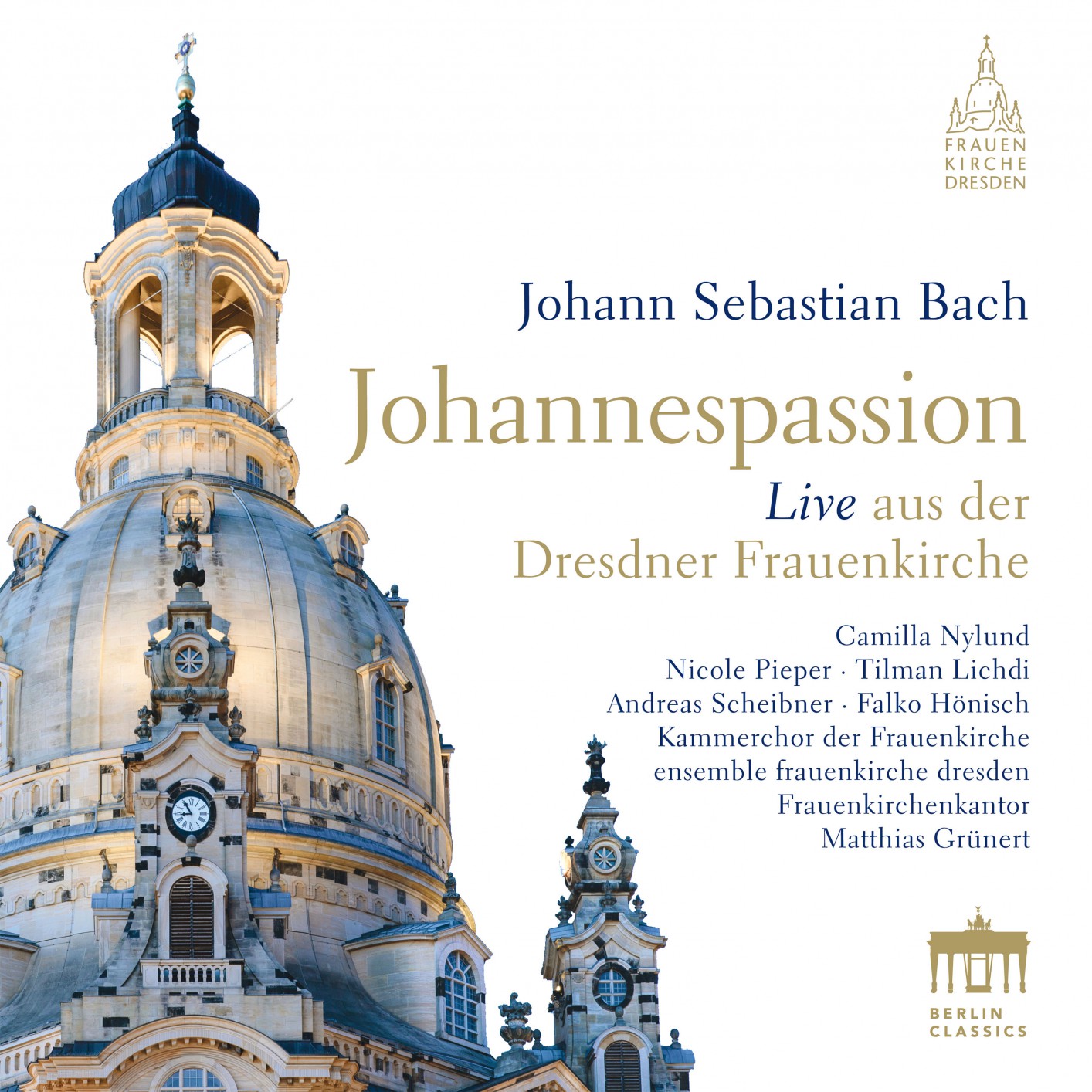 Kammerchor der Frauenkirche, Ensemble Frauenkirche Dresden - Bach: Johannespassion, BWV 245 (St John Passion) (2018) [FLAC 24bit/96kHz]