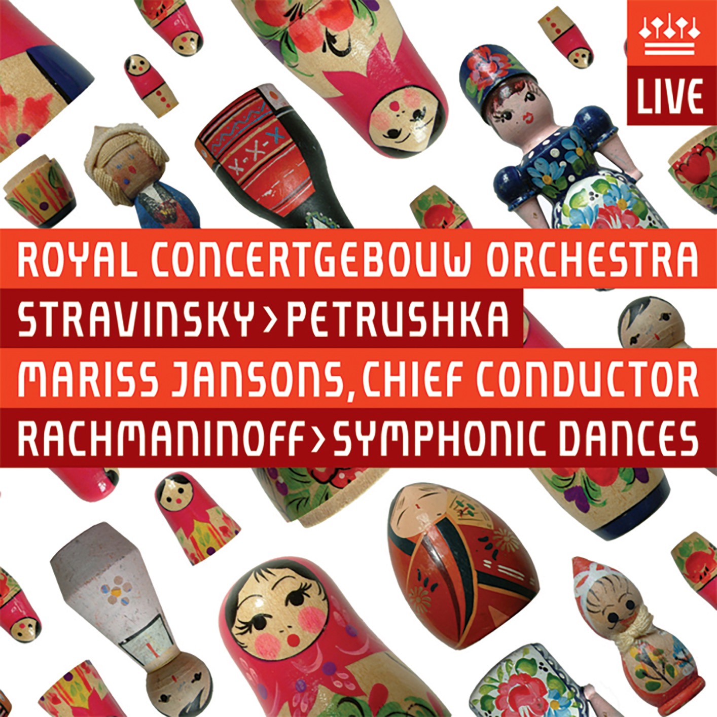 RCO & Mariss Jansons - Stravinsky: Petrushka & Rachmaninov: Symphonic Dances (Live) (2005/2019) [FLAC 24bit/88,2kHz]
