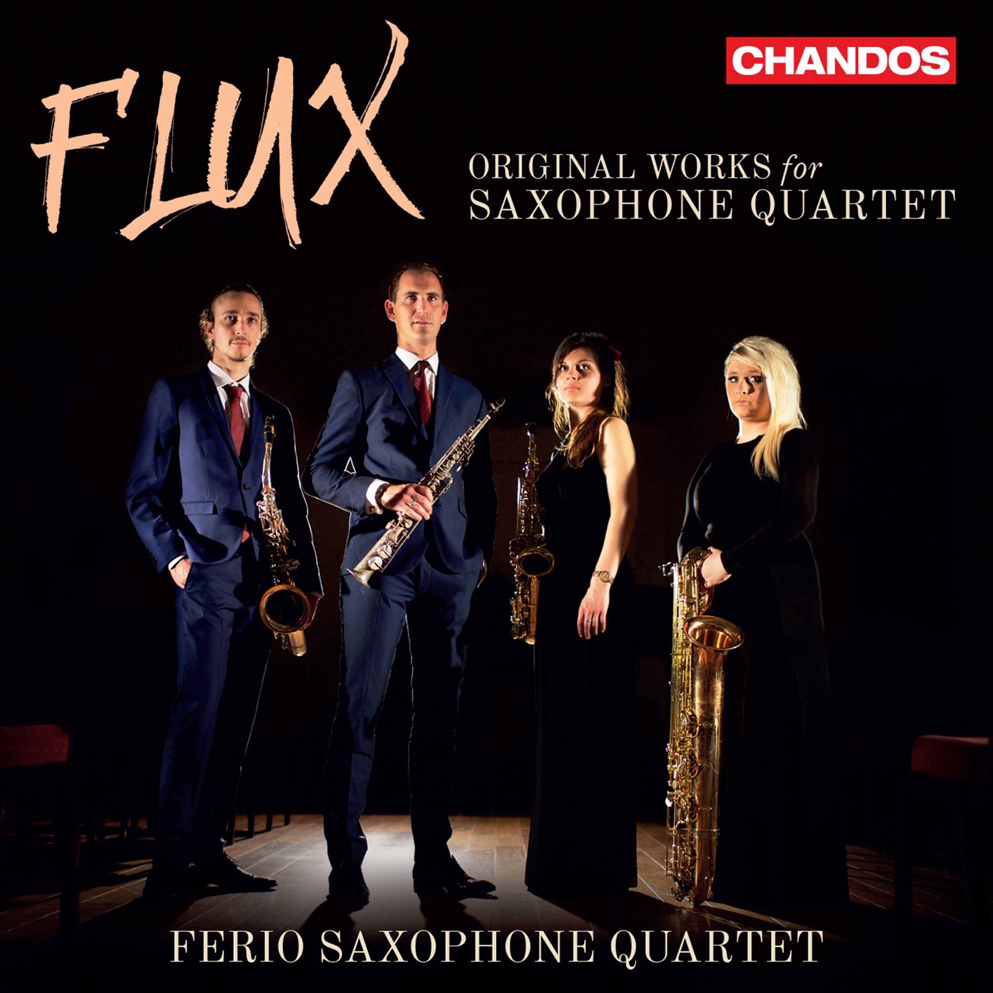 Ferio Saxophone Quartet - Flux Original Works for Saxophone Quartet (2017) [FLAC 24bit/96kHz]