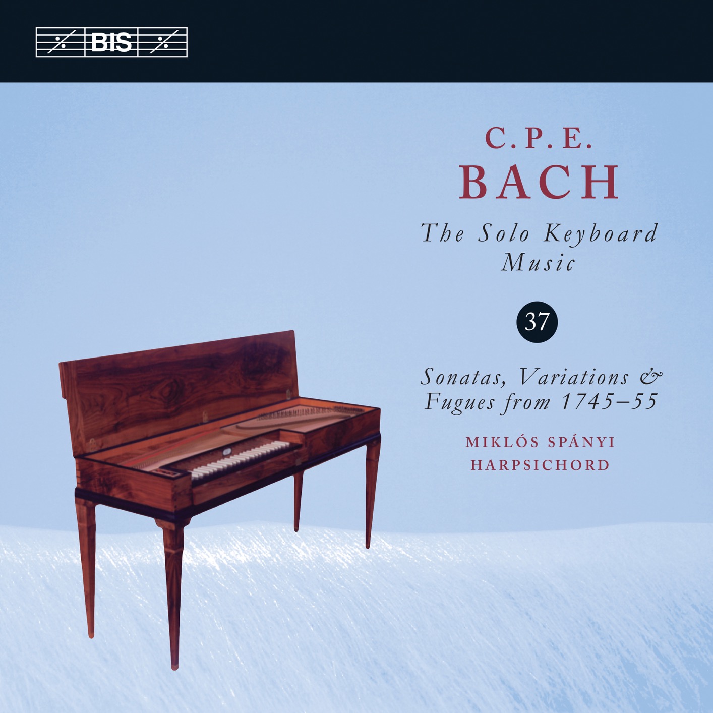 Miklos Spanyi – C.P.E. Bach: The Solo Keyboard Music, Vol. 37 (2019) [FLAC 24bit/96kHz]