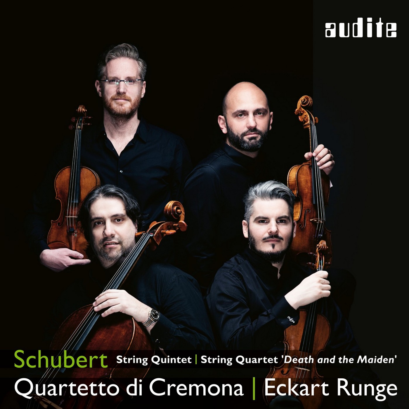 Quartetto di Cremona & Eckart Runge – Schubert: String Quintet & String Quartet ‘Death and the Maiden’ (2019) [FLAC 24bit/96kHz]