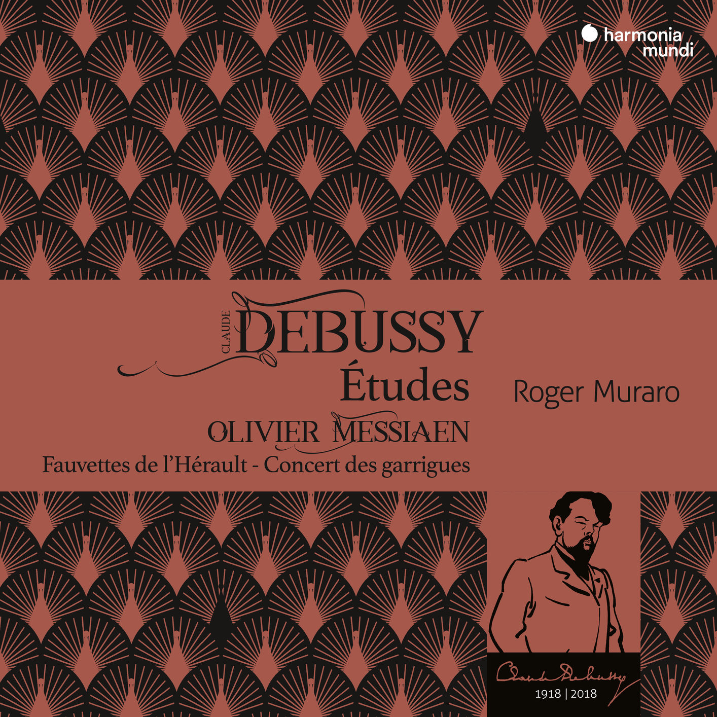 Roger Muraro - Debussy: Etudes - Messiaen: Fauvettes de l’Herault - Concert des garrigues (2018) [FLAC 24bit/96kHz]