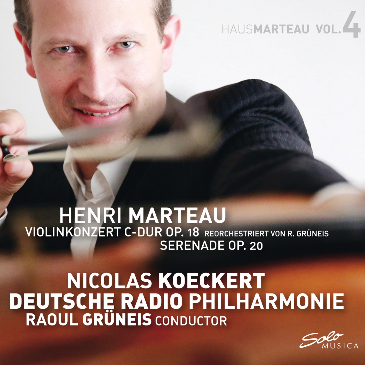 Nicolas Koeckert – Marteau, Vol. 4: Violin Concerto in C Major, Op. 18 & Serenade, Op. 20 (2019) [FLAC 24bit/48kHz]