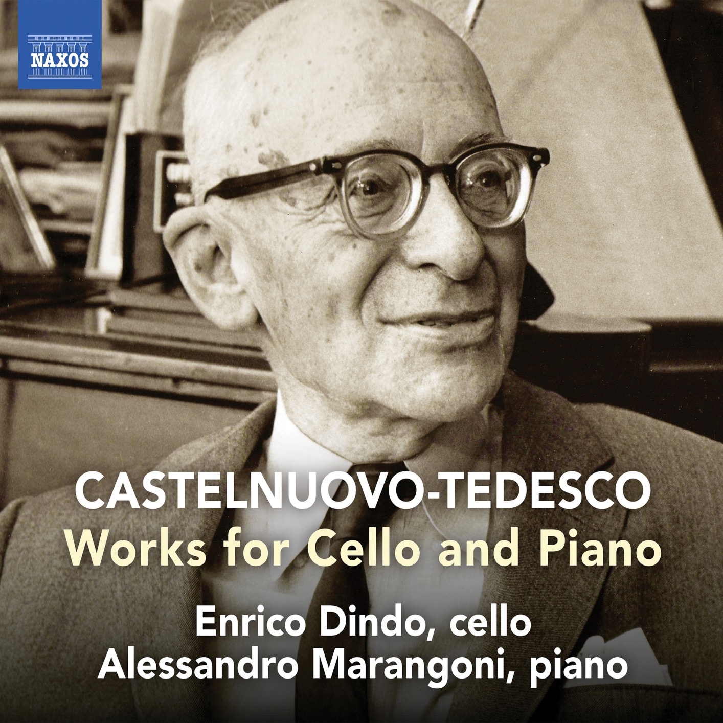 Enrico Dindo - Castelnuovo-Tedesco: Works for Cello & Piano (2019) [FLAC 24bit/96kHz]