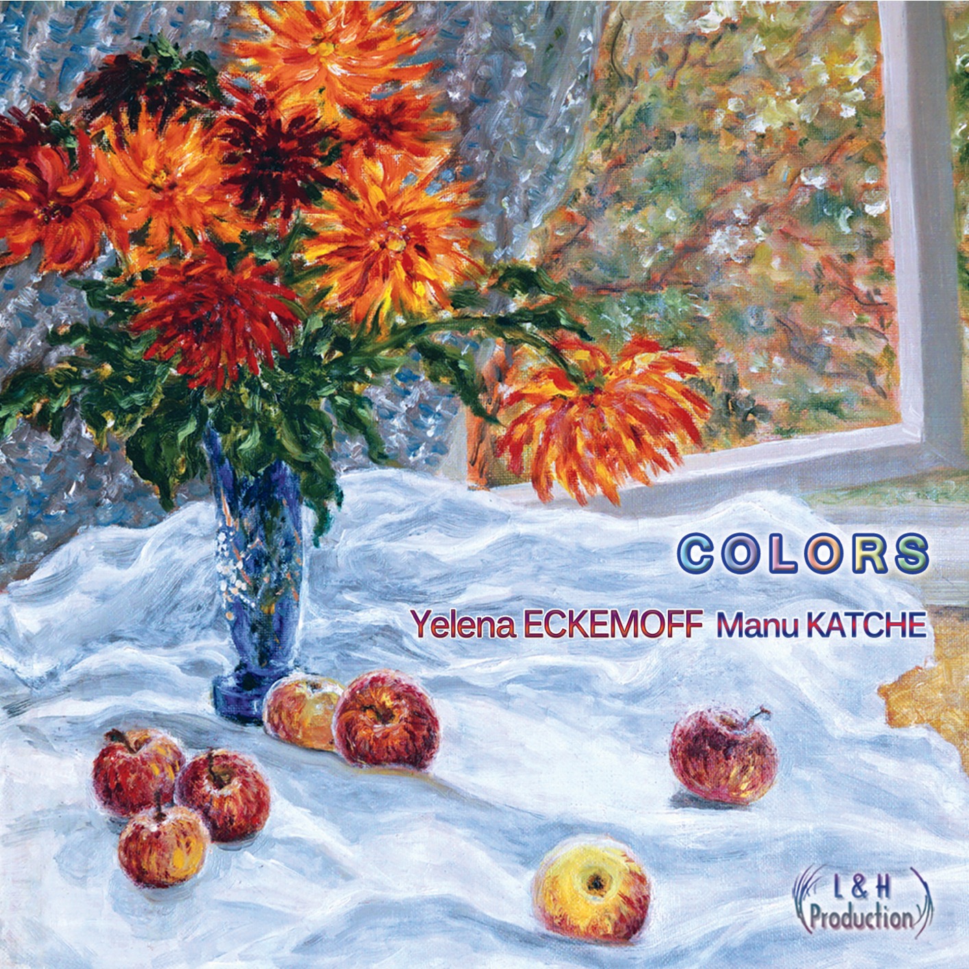Yelena Eckemoff & Manu Katche - Colors (2019) [FLAC 24bit/88,2kHz]