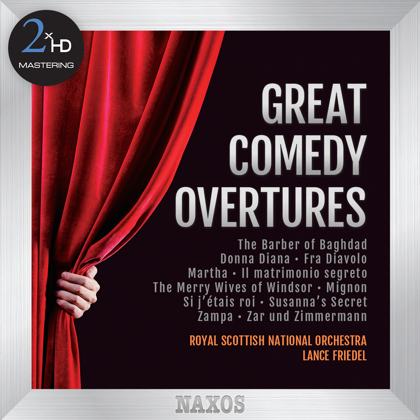 Royal Scottish National Orchestra & Lance Friedel – Great Comedy Overtures (2015) [FLAC 24bit/192kHz]