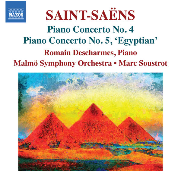 Romain Descharmes, Malmo Symphony Orchestra & Marc Soustrot – Saint-Saens: Piano Concertos Nos. 4 & 5 (2018) [FLAC 24bit/96kHz]