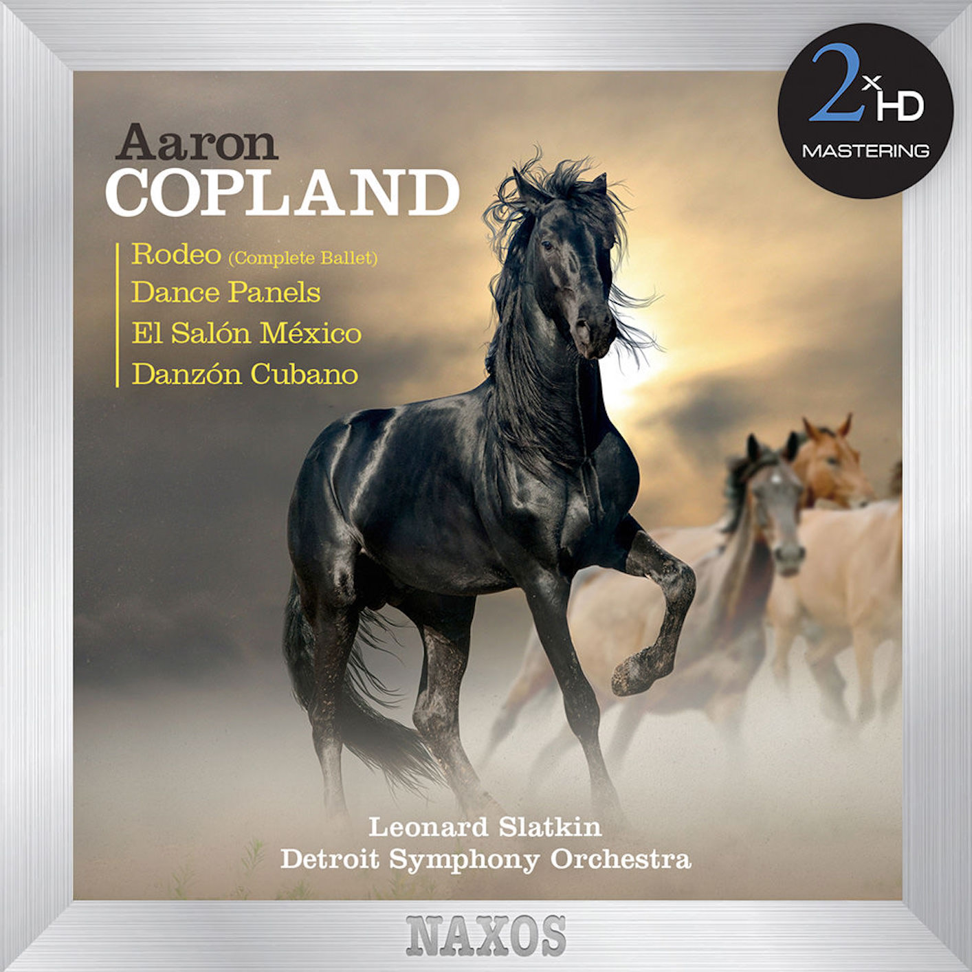 Detroit Symphony Orchestra & Leonard Slatkin - Copland: Rodeo / Dance Panels / El salon Mexico / Danzon cubano (2015) [FLAC 24bit/192kHz]