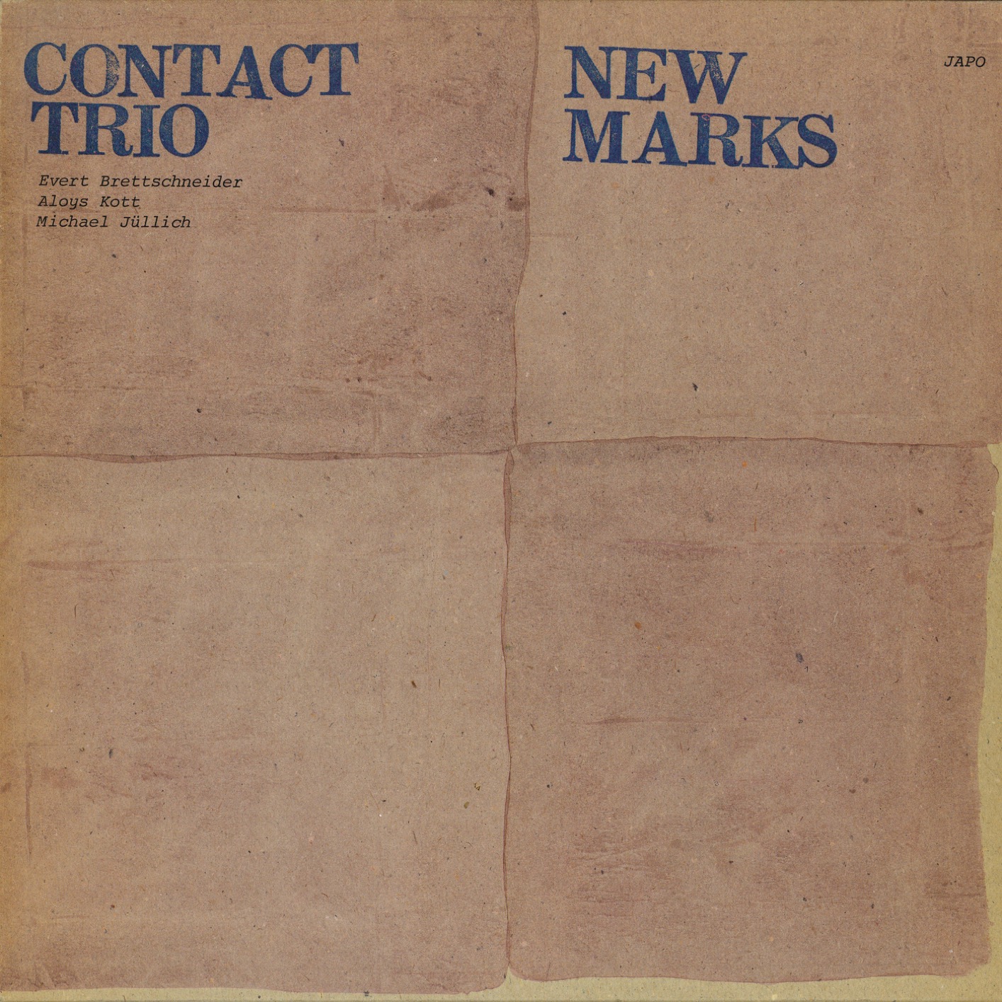 Contact Trio - New Marks (1978/2019) [FLAC 24bit/96kHz]