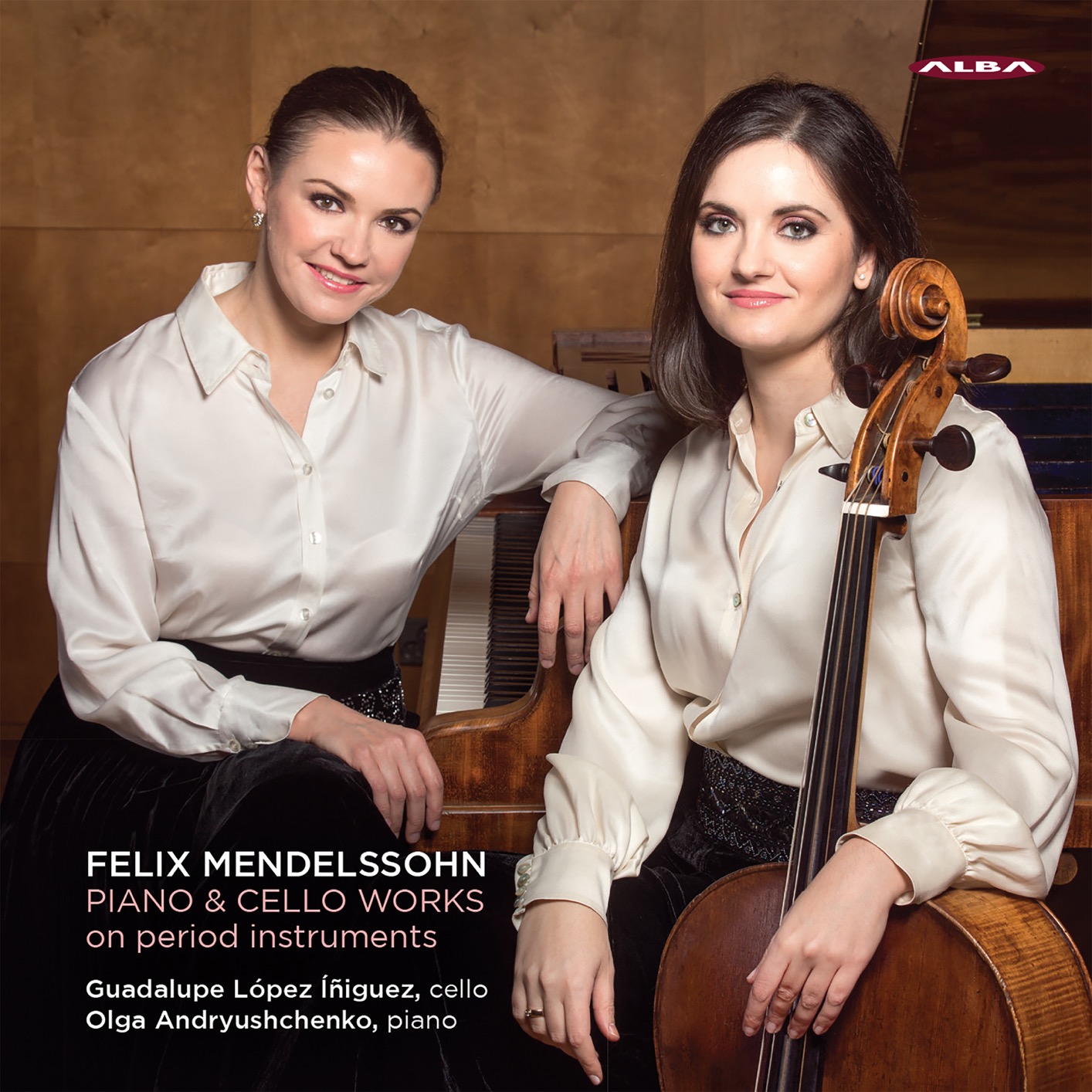 Guadalupe Lopez Iniguez & Olga Andryushchenko – Mendelssohn: Piano & Cello Works (2019) [FLAC 24bit/96kHz]
