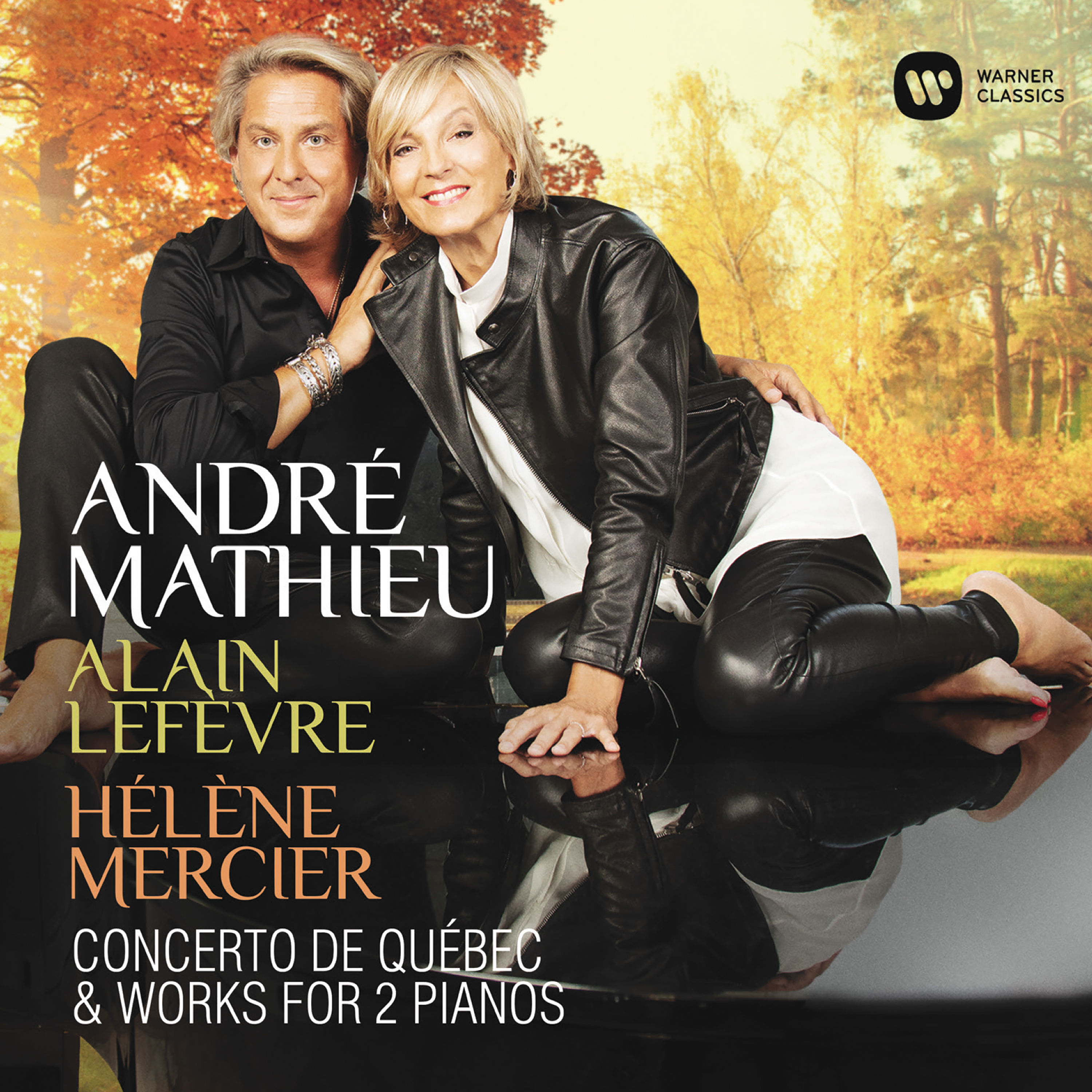 Alain Lefevre, Helene Mercier - Mathieu: Concerto de Quebec & Works for 2 Pianos (2020) [FLAC 24bit/96kHz]