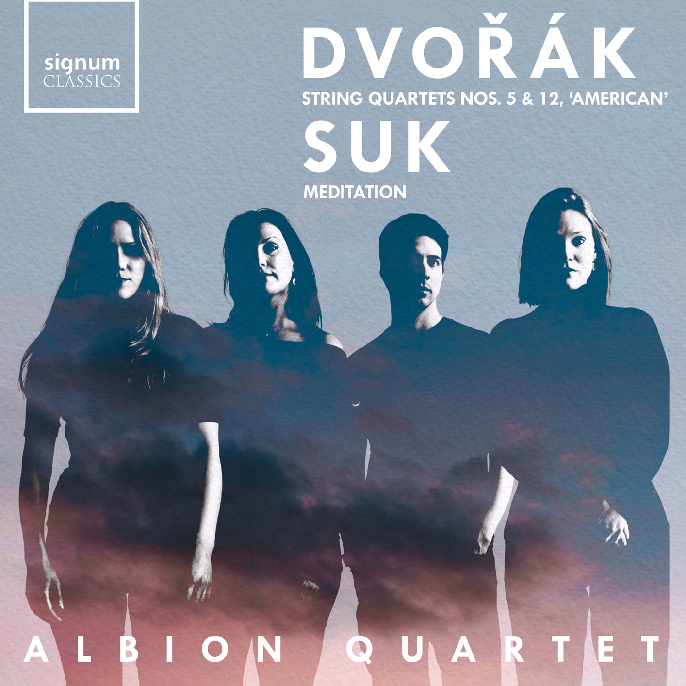 Albion Quartet - Dvorak: Quartets Nos. 5 & 12, ‘American’ - Suk: Meditation (2019) [FLAC 24bit/96kHz]