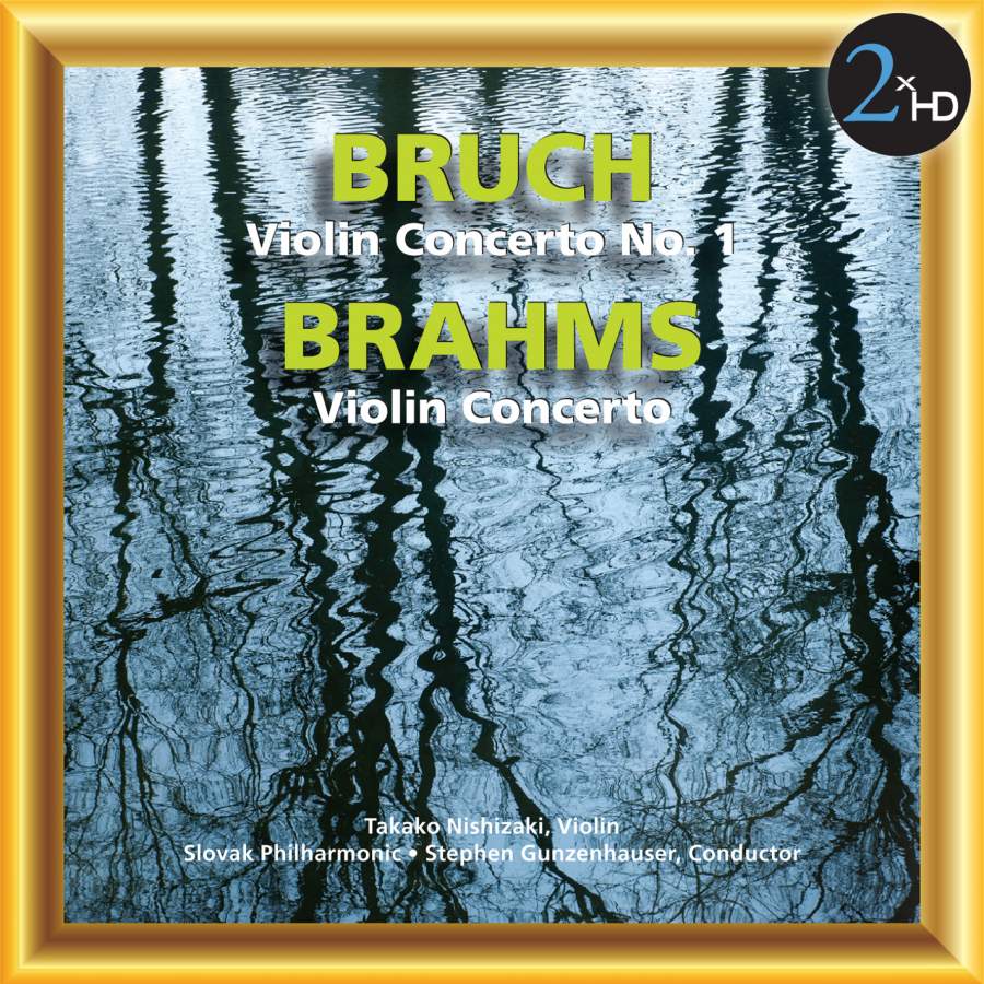Takako Nishizaki - Bruch: Violin Concerto No. 1 / Brahms: Violin Concerto (1991/2014) [FLAC 24bit/44,1kHz]