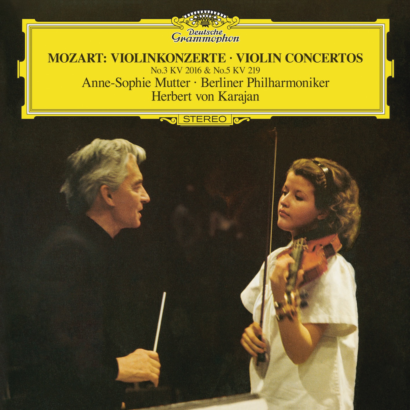 Anne-Sophie Mutter – Mozart: Violin Concerto No.3 In G, K.216; Violin Concerto No.5 In A, K.219 (1978/2017) [FLAC 24bit/96kHz]