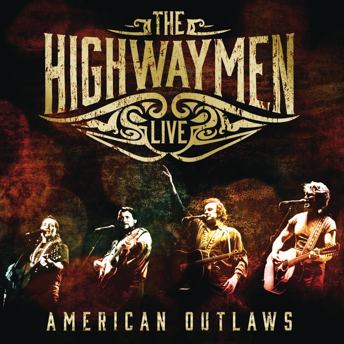 The Highwaymen - Live - American Outlaws (2016) [FLAC 24bit/44,1kHz]