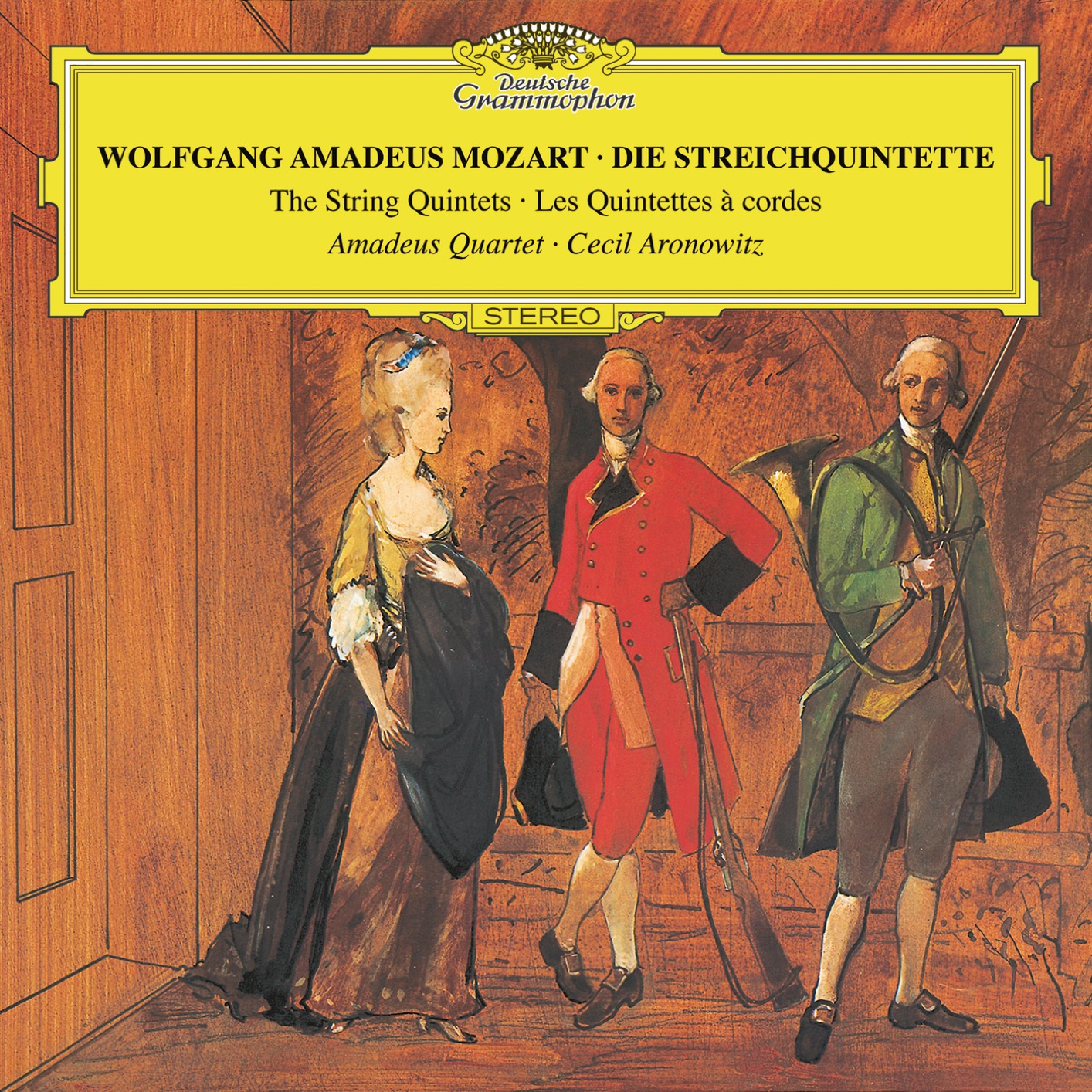 Amadeus Quartet & Cecil Aronowitz – Mozart: The String Quintets (2005/2017) [FLAC 24bit/96kHz]