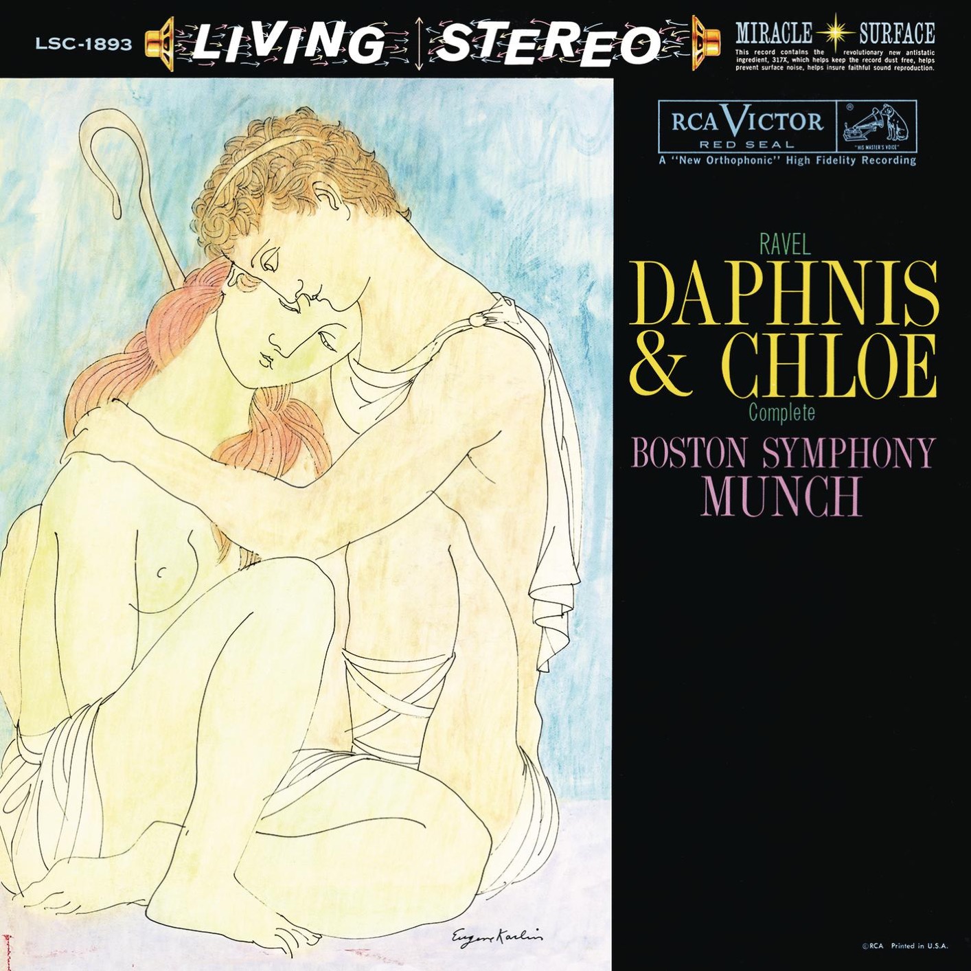 Charles Munch - Ravel: Daphnis et Chloé, M. 57 / 1955 Recording (Remastered) (2017) [FLAC 24bit/88,2kHz]