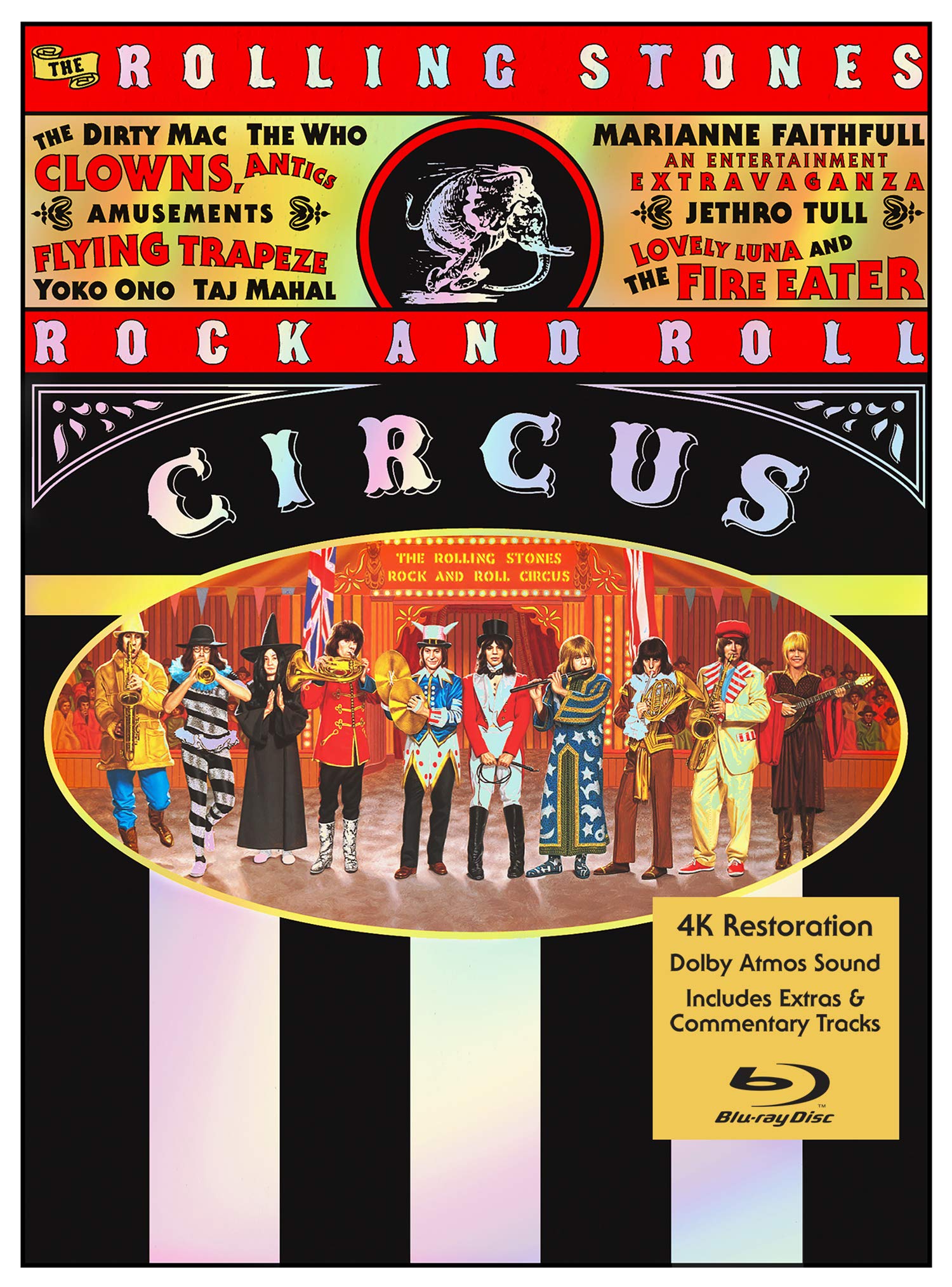 Various Artists - The Rolling Stones Rock And Roll Circus 1968 (1996/2019) SD Blu-ray 1080p AVC Atmos TrueHD 7.1 + BDRip 1080p
