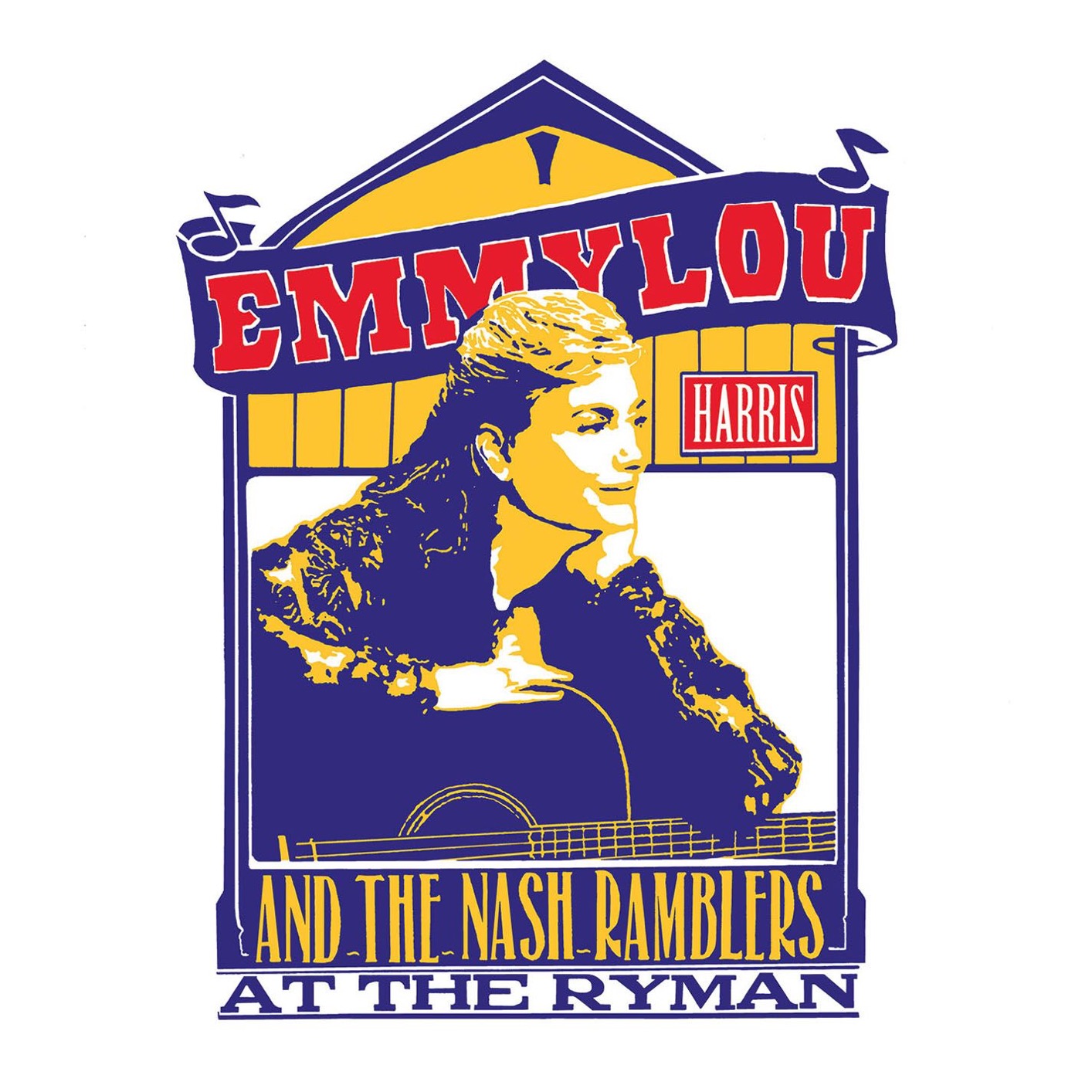 Emmylou Harris And The Nash Ramblers - At the Ryman (Live) (1992/2017) [FLAC 24bit/44,1kHz]