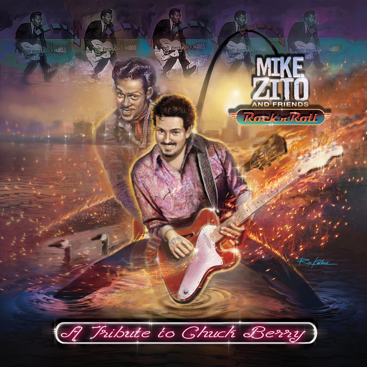 Mike Zito - Rock ‘n’ Roll: A Tribute to Chuck Berry (2019) [FLAC 24bit/44,1kHz]