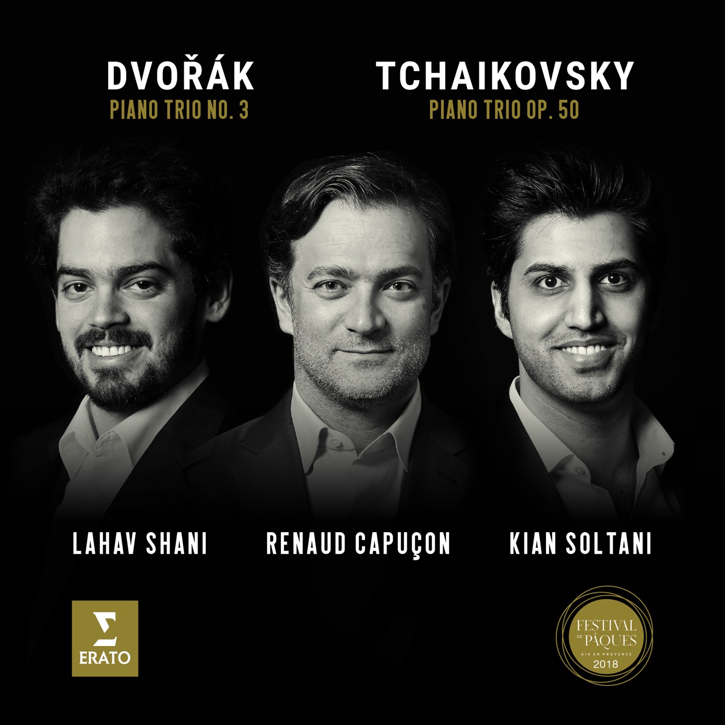 Renaud Capucon, Kian Soltani & Lahav Shani – Tchaikovsky: Piano Trio, Op. 50 – Dvorak: Piano Trio No. 3 (Live) (2019) [FLAC 24bit/96kHz]