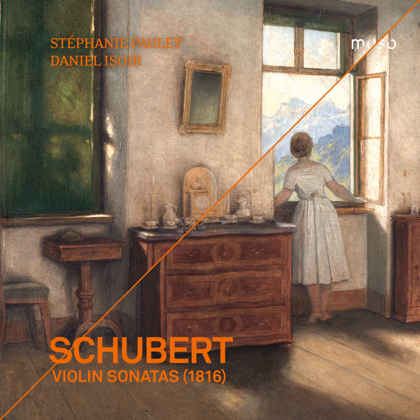 Stephanie Paulet & Daniel Isoir - Franz Schubert: Violin Sonatas (1816) (2019) [FLAC 24bit/96kHz]