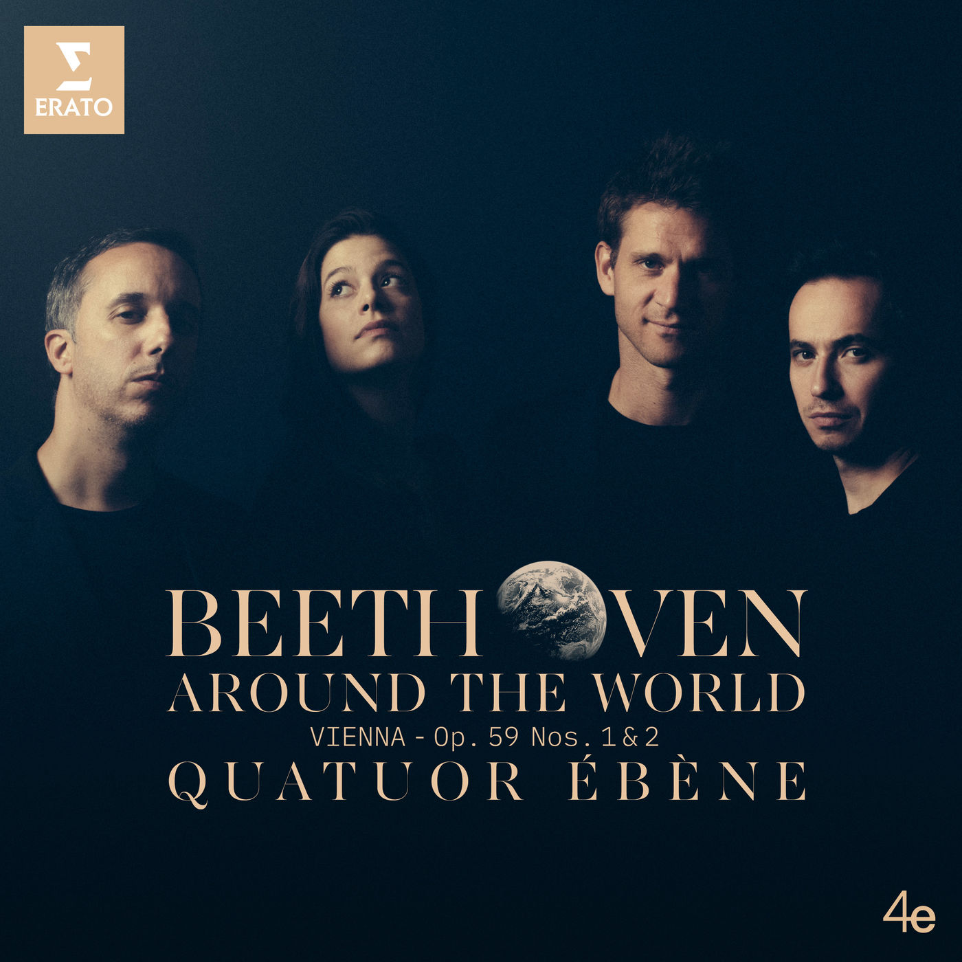 Quatuor Ebene - Beethoven Around the World: Vienna, Op. 59 Nos 1 & 2 (2019) [FLAC 24bit/96kHz]