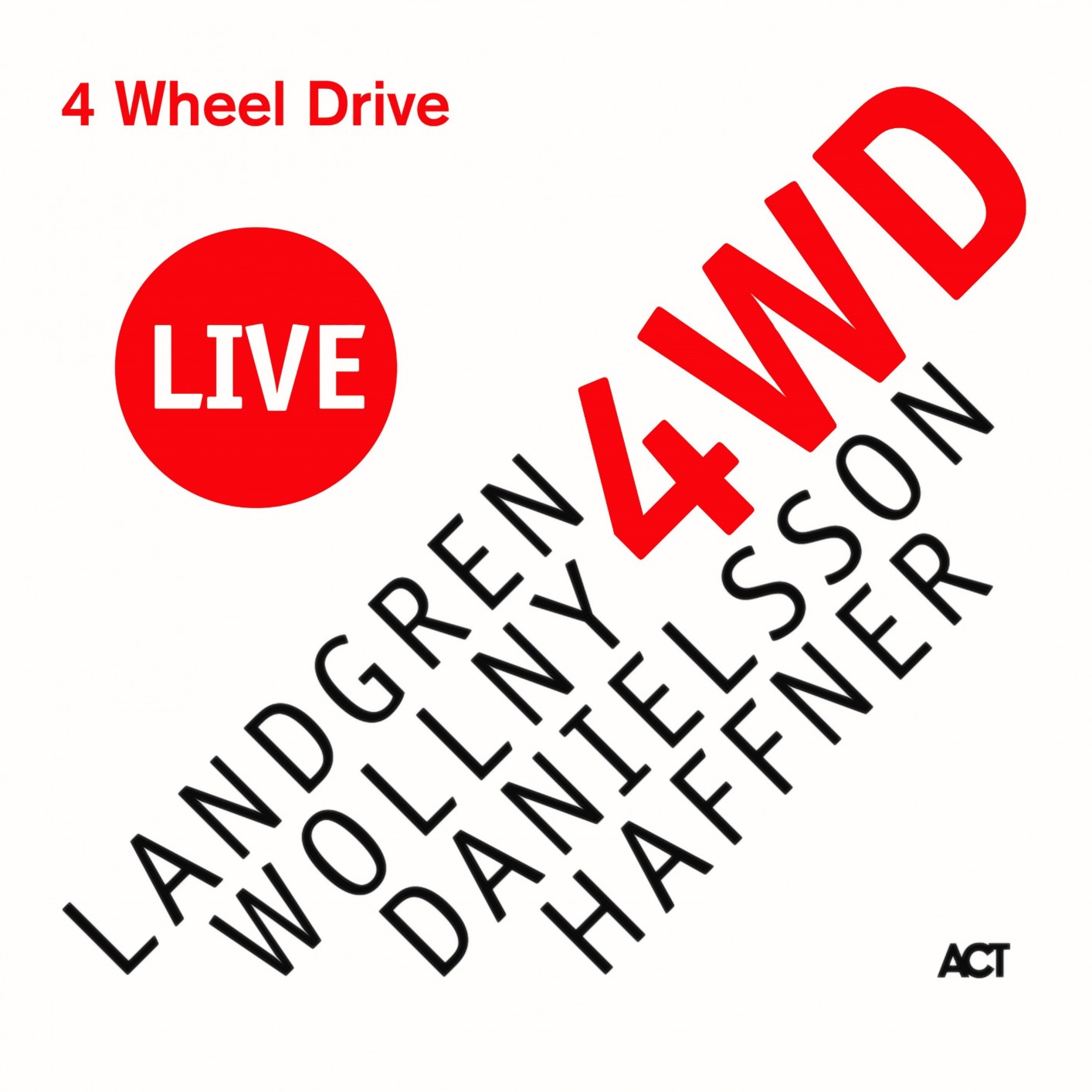 Nils Landgren, Michael Wollny, Wolfgang Haffner & Lars Danielsson - 4 Wheel Drive Live (2019) [FLAC 24bit/96kHz]
