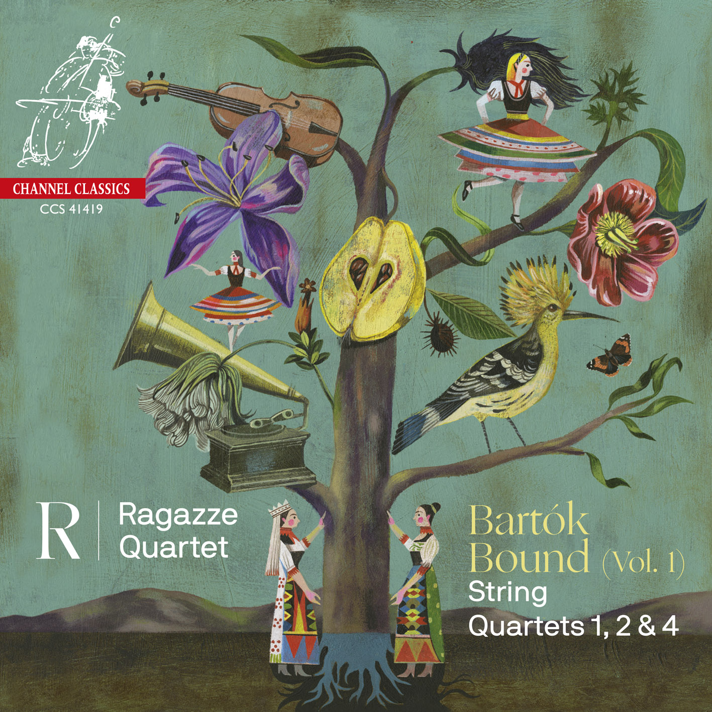 Ragazze Quartet - Bartok Bound - Vol. 1 (2019) [FLAC 24bit/192kHz]