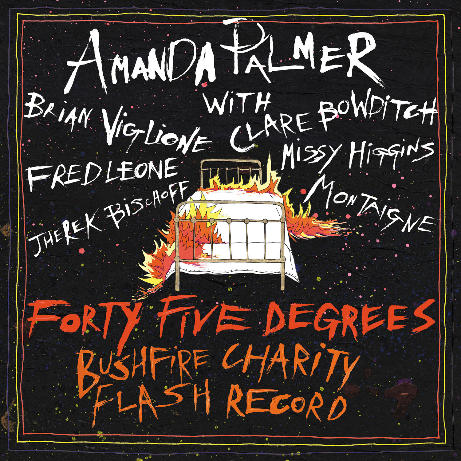 Amanda Palmer - Forty-Five Degrees: Bushfire Charity Flash Record (2020) [FLAC 24bit/48kHz]