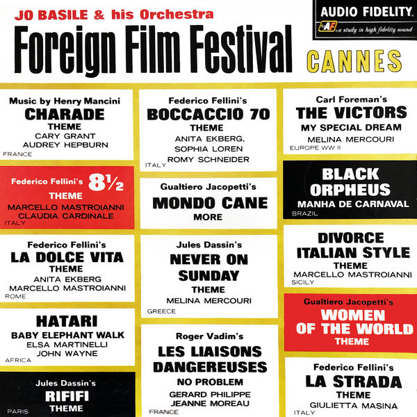 Jo Basile & His Orchestra - Foreign Film Festival: Cannes (1964/2020) [FLAC 24bit/96kHz]