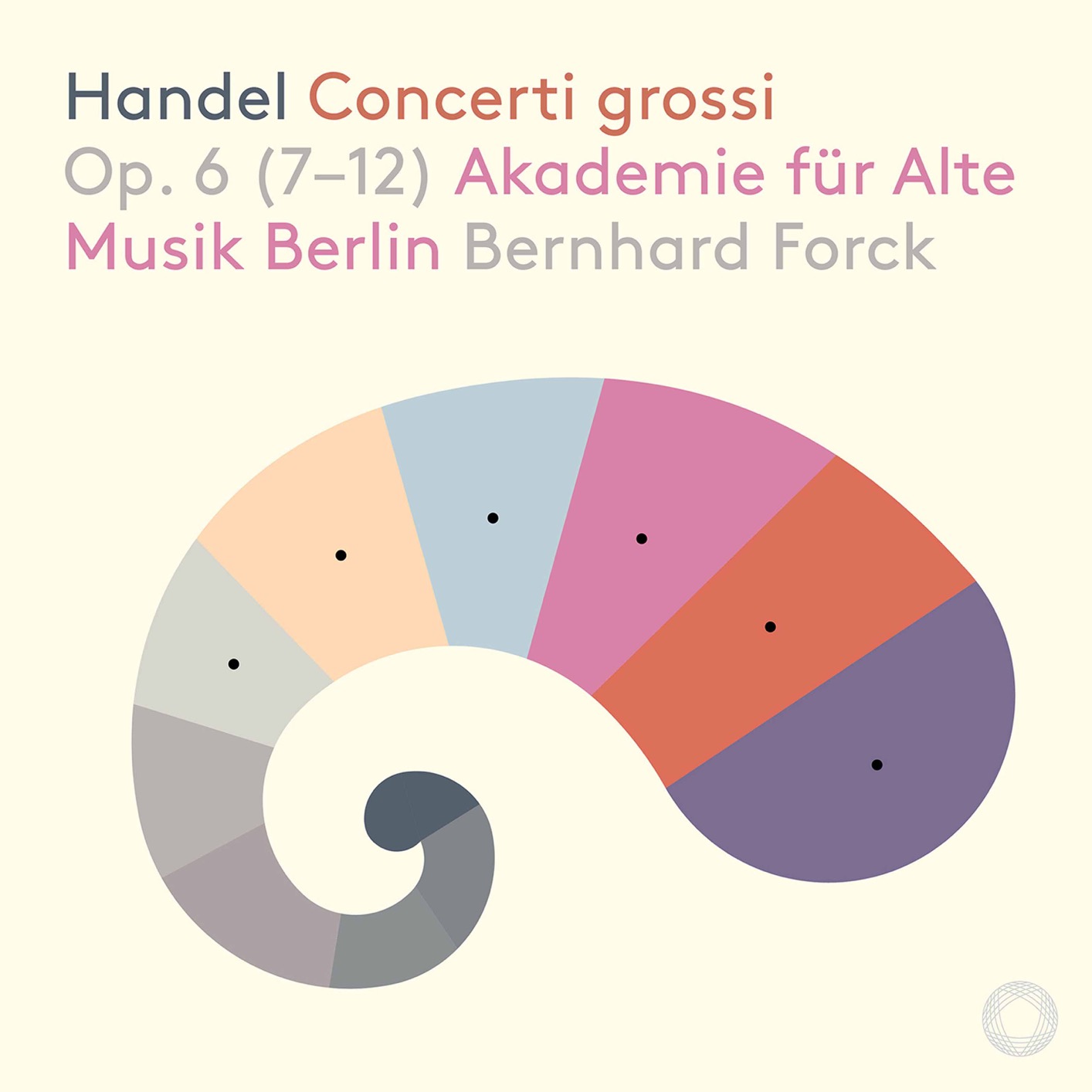 Akademie fur Alte Musik Berlin & Bernhard Forck - Handel: 12 Concerti grossi, Op. 6 Nos. 7-12 (2020) [FLAC 24bit/96kHz]