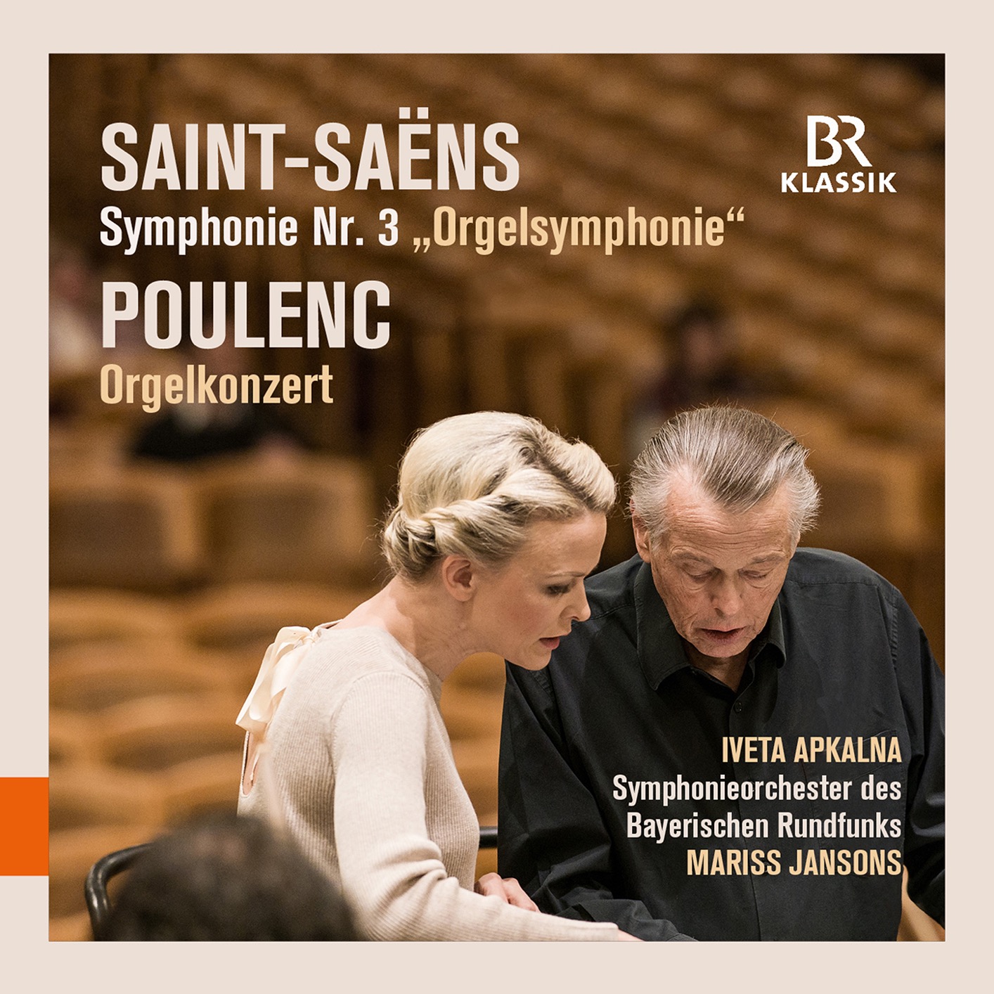 Iveta Apkalna - Saint-Saëns: Symphonie No. 3 “Orgelsymphonie” - Poulenc: Orgelkonzert (2020) [FLAC 24bit/48kHz]