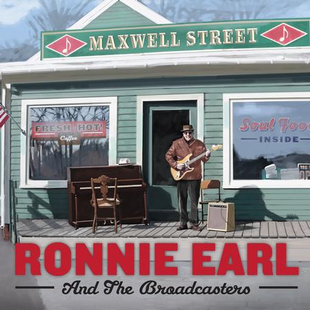 Ronnie Earl And The Broadcasters - Maxwell Street (2016) [FLAC 24bit/44,1kHz]
