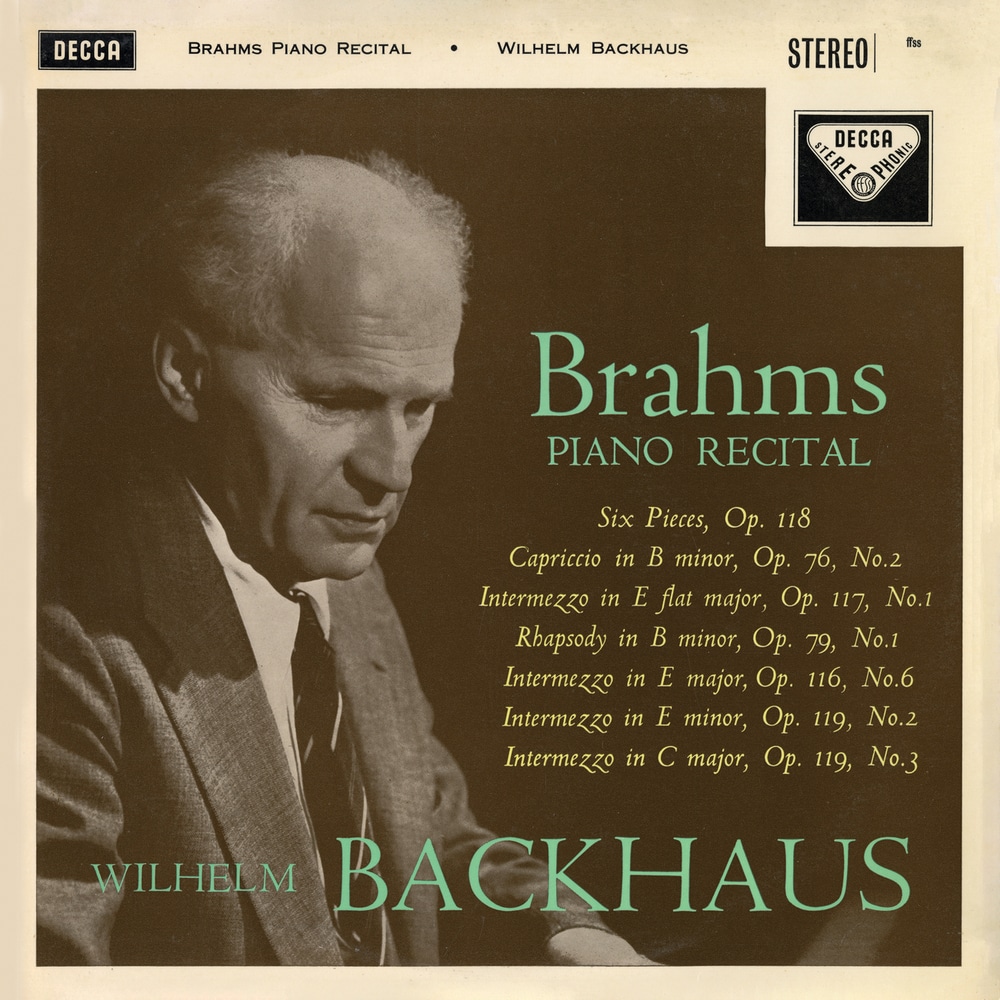 Wilhelm Backhaus - Brahms Recital - Mendelssohn (1957/2020) [FLAC 24bit/44,1kHz]