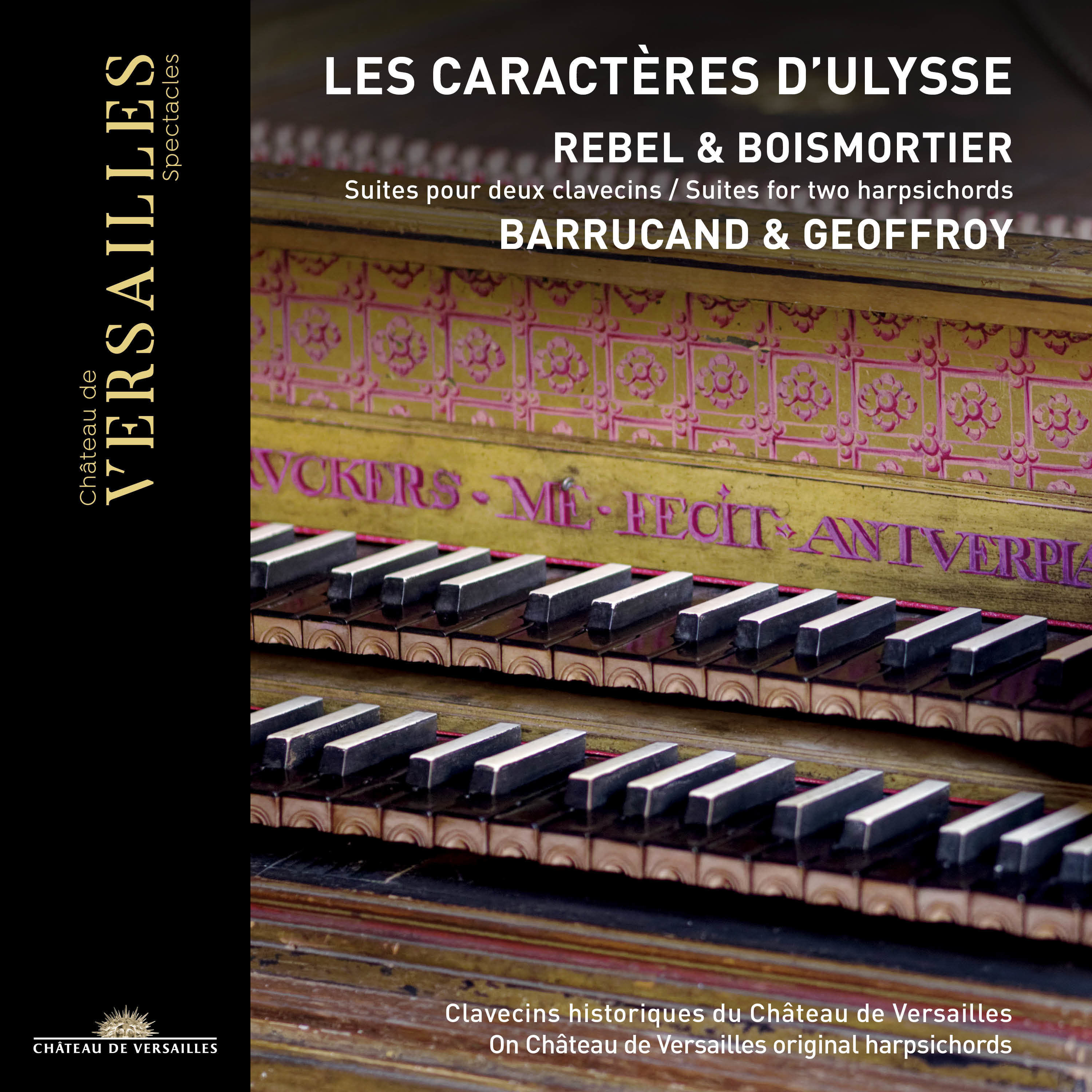 Loris Barrucand & Clement Geoffroy – Rebel & Boismortier: Les caracteres d’Ulysse. Suites pour deux clavecins (2020) [FLAC 24bit/96kHz]