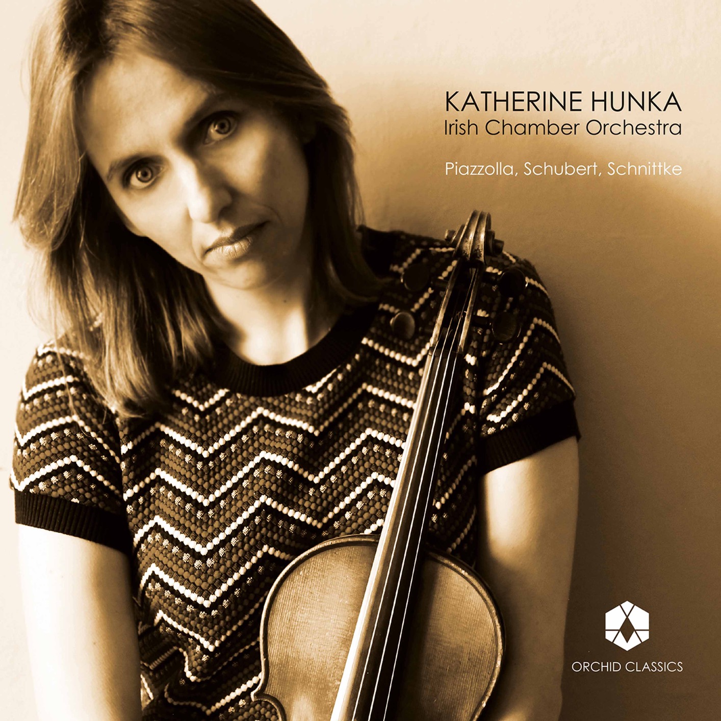 Katherine Hunka & Irish Chamber Orchestra – Piazzolla, Schubert, Schnittke – Works for Violin, Chamber Orchestra (2020) [FLAC 24bit/96kHz]