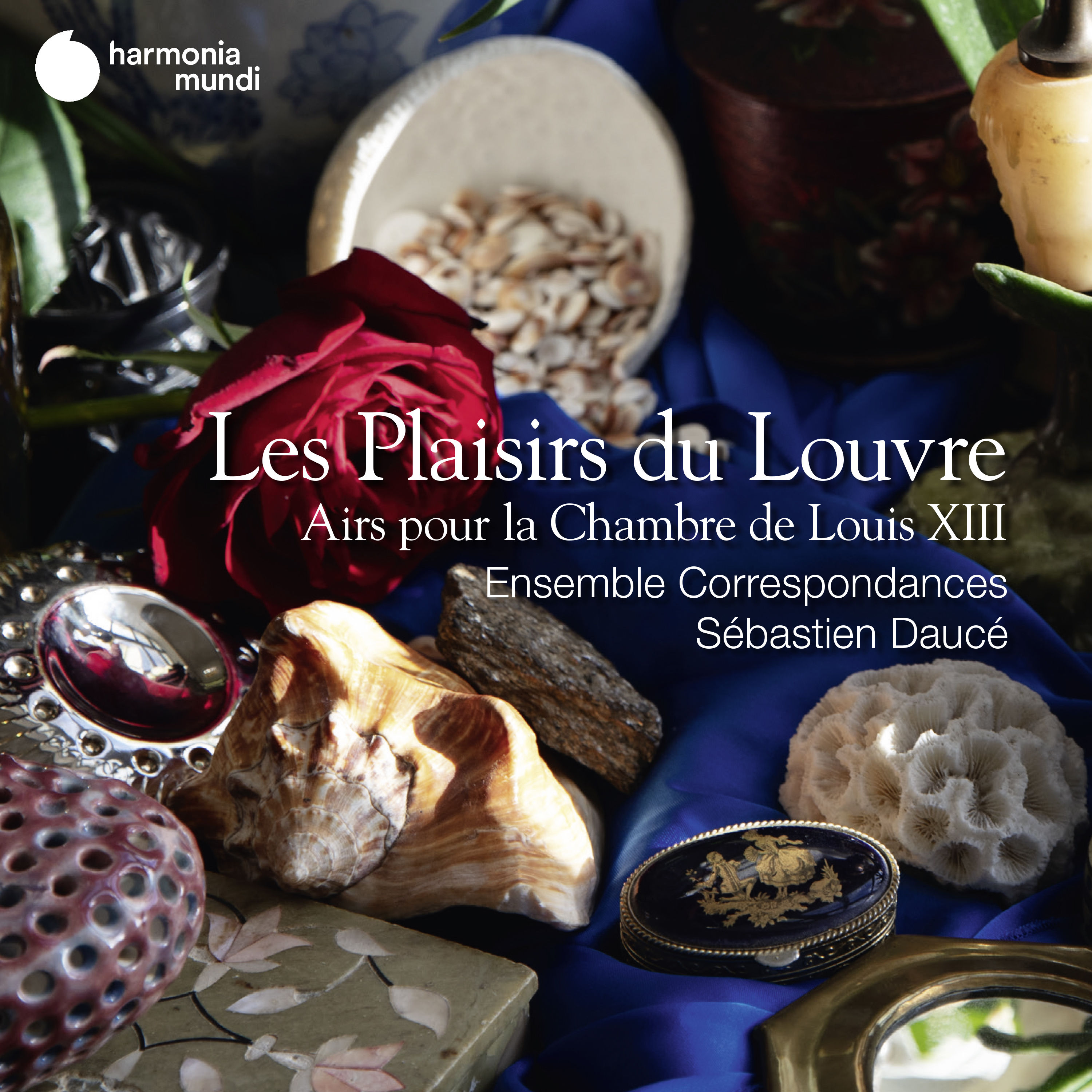 Ensemble Correspondances, Sebastien Dauce - Les Plaisirs du Louvre. Airs pour la Chambre de Louis XIII (2020) [FLAC 24bit/96kHz]