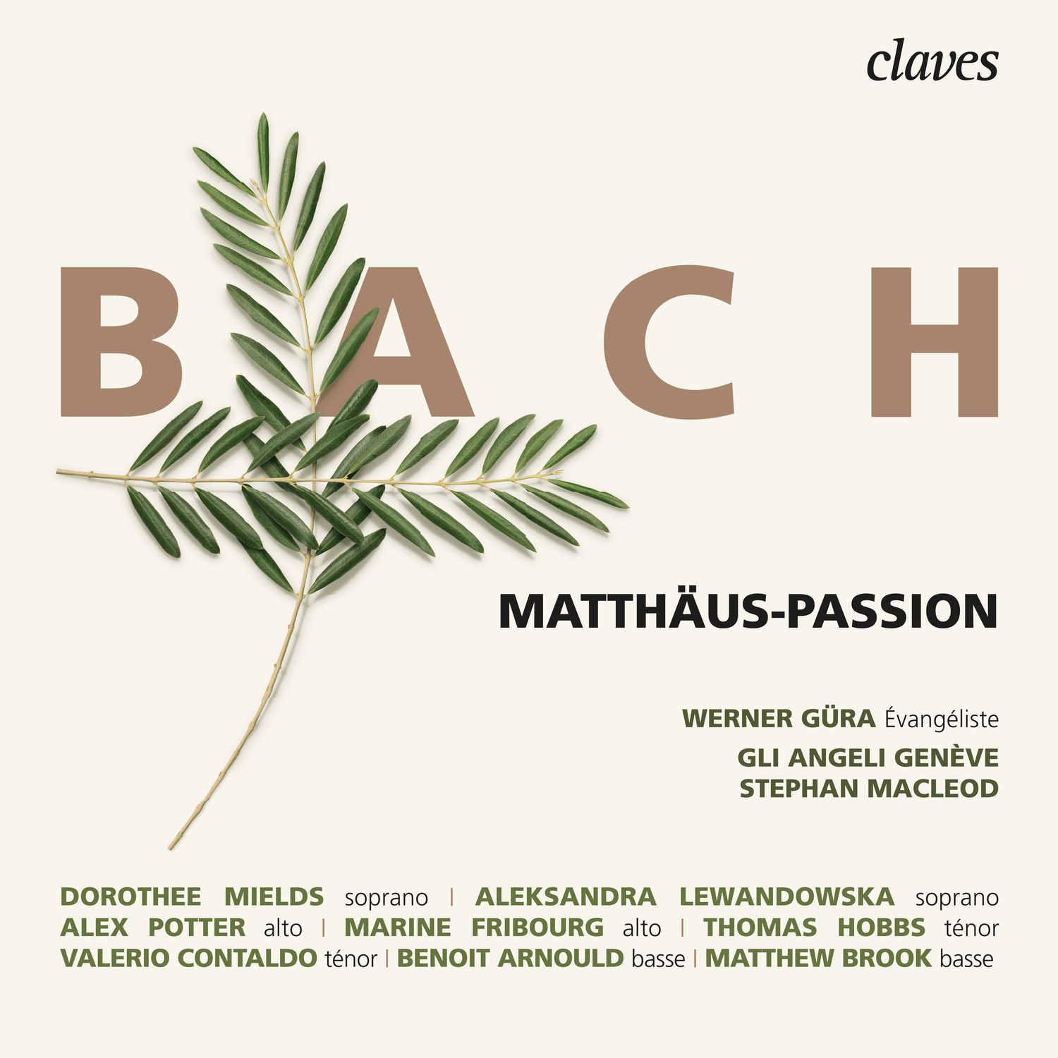 Stephan MacLeod - Bach: Matthaus-Passion, BWV 244 (2020) [FLAC 24bit/96kHz]