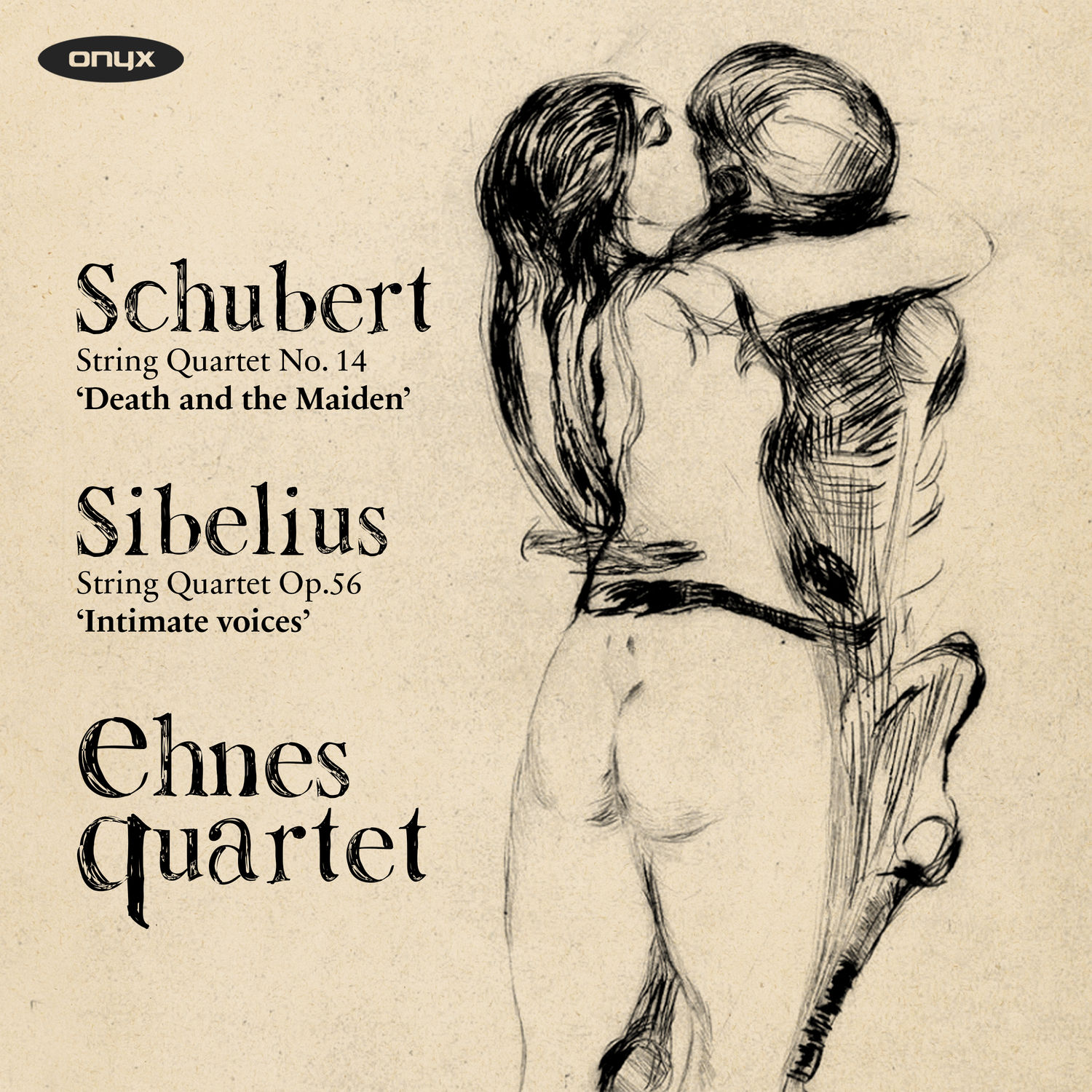 Ehnes Quartet – Schubert: String Quartet No. 14 ‘Death and the Maiden’; Sibelius: String Quartet ‘Intimate Voices’ (2016) [FLAC 24bit/96kHz]