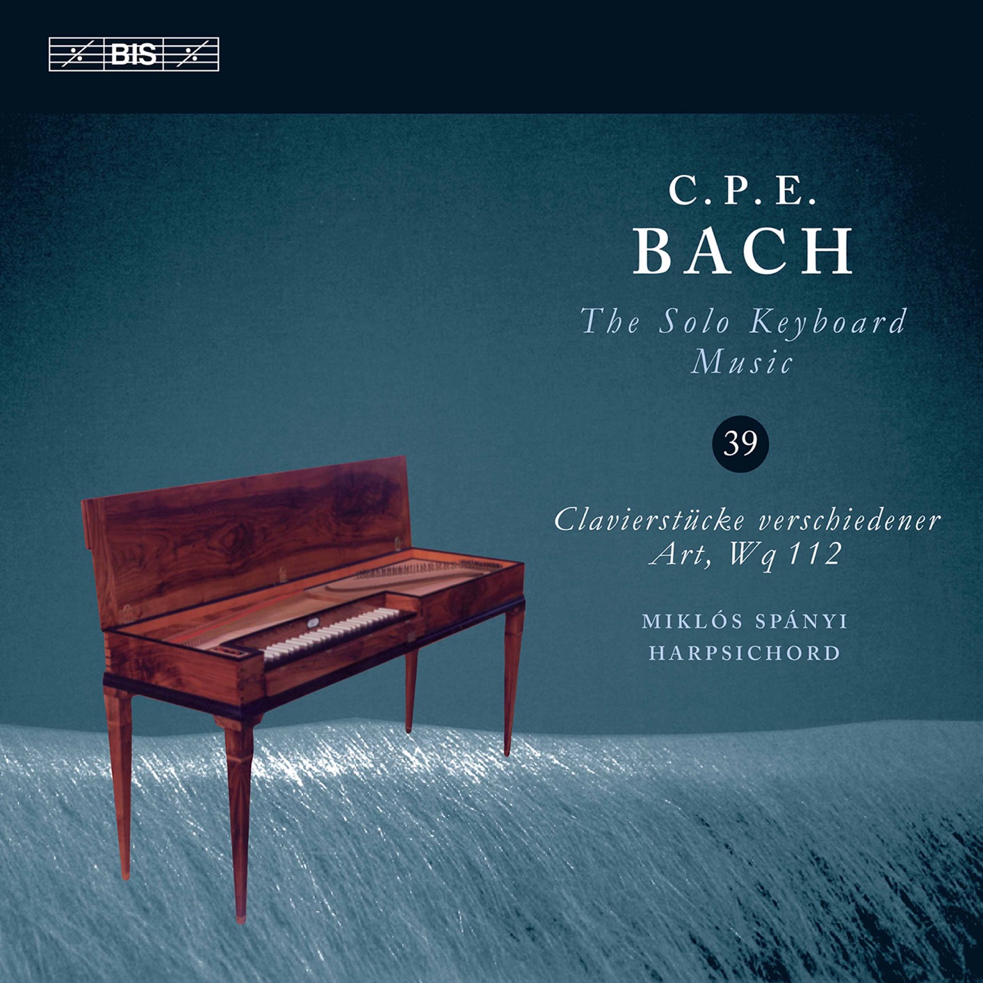 Miklos Spanyi - C.P.E. Bach: The Solo Keyboard Music, Vol. 39 (2020) [FLAC 24bit/96kHz]